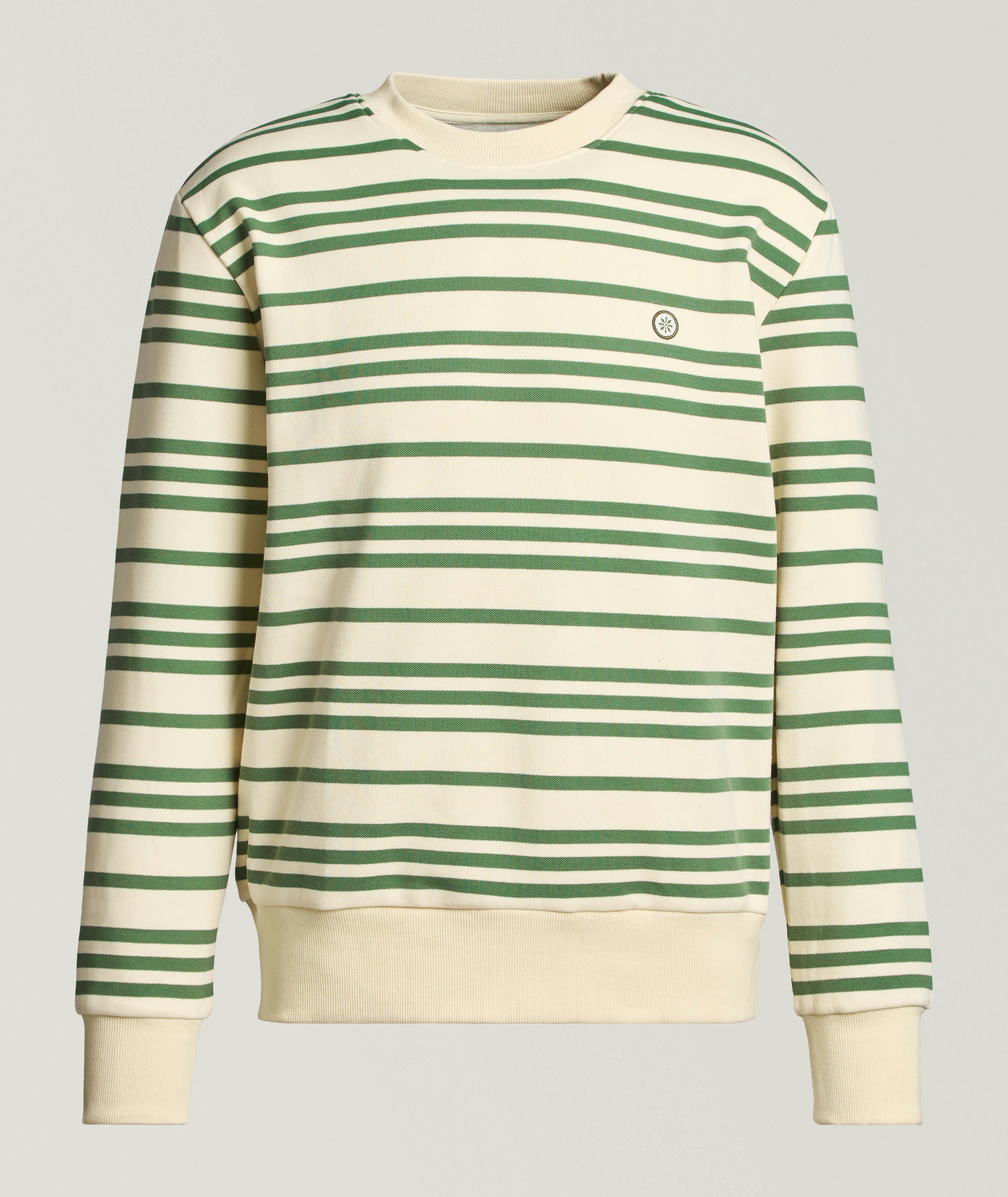 Striped Crewneck Sweater image 0