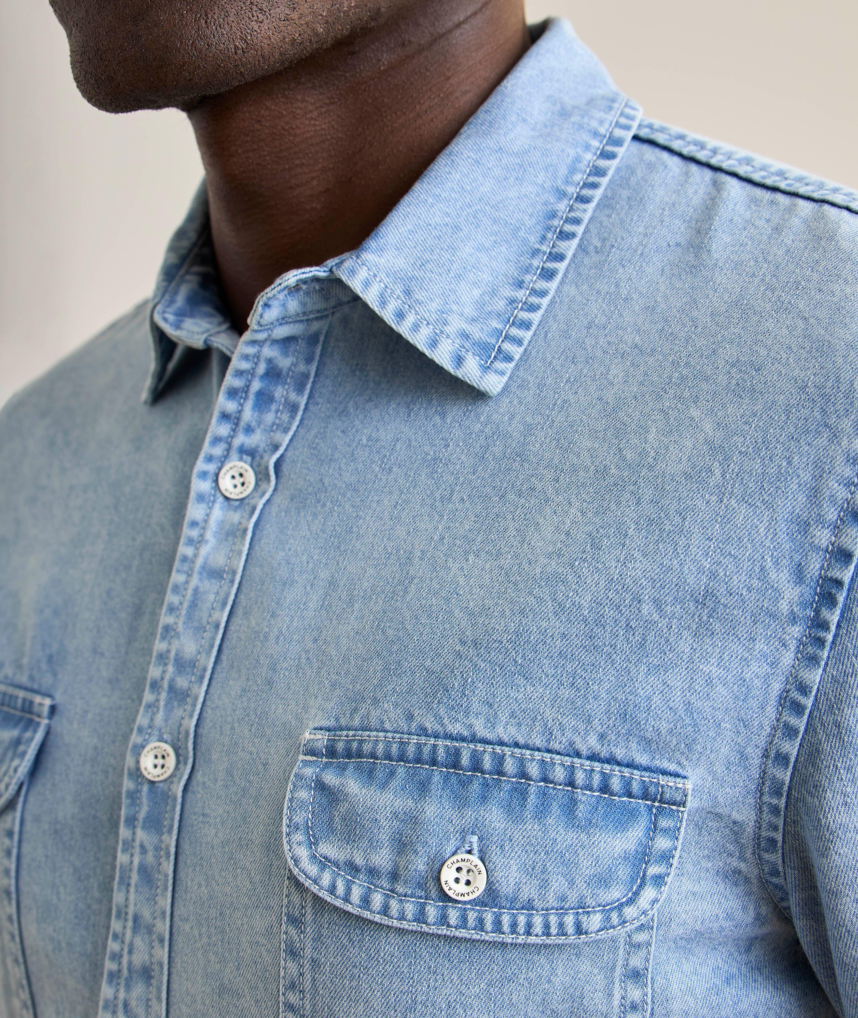 Cotton Denim Shirt image 3