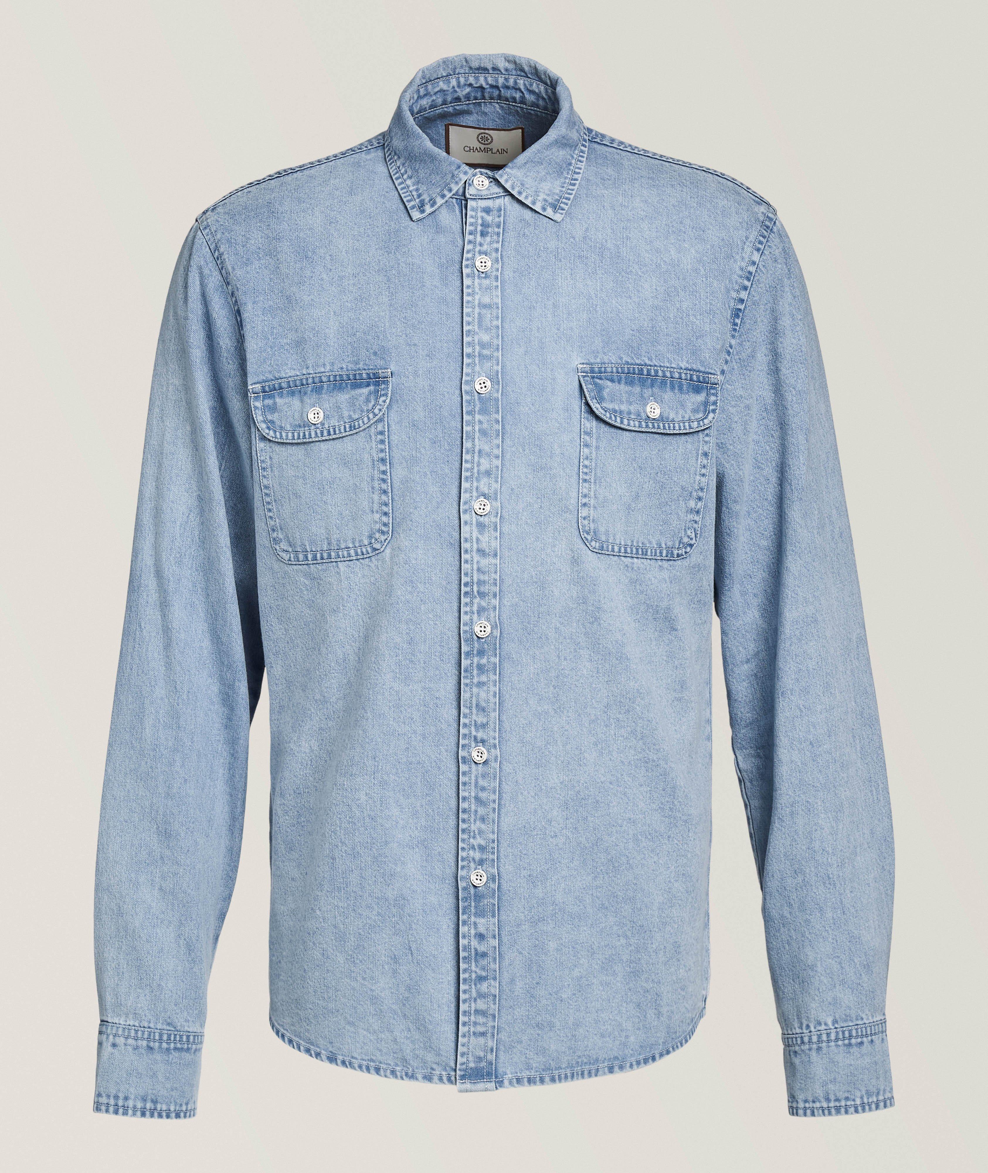 Cotton Denim Shirt image 0