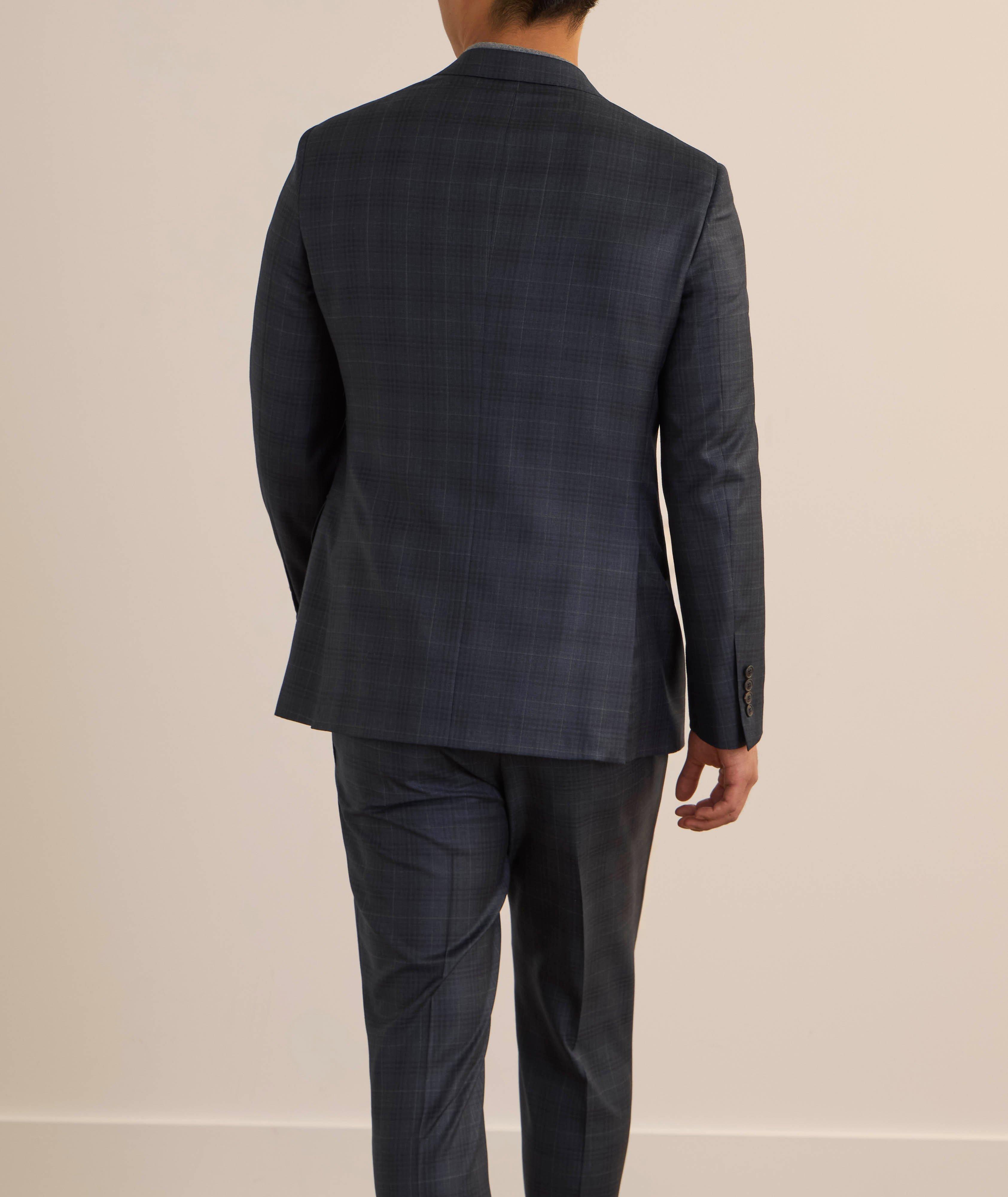 Madison Plaid Wool Suit  image 2