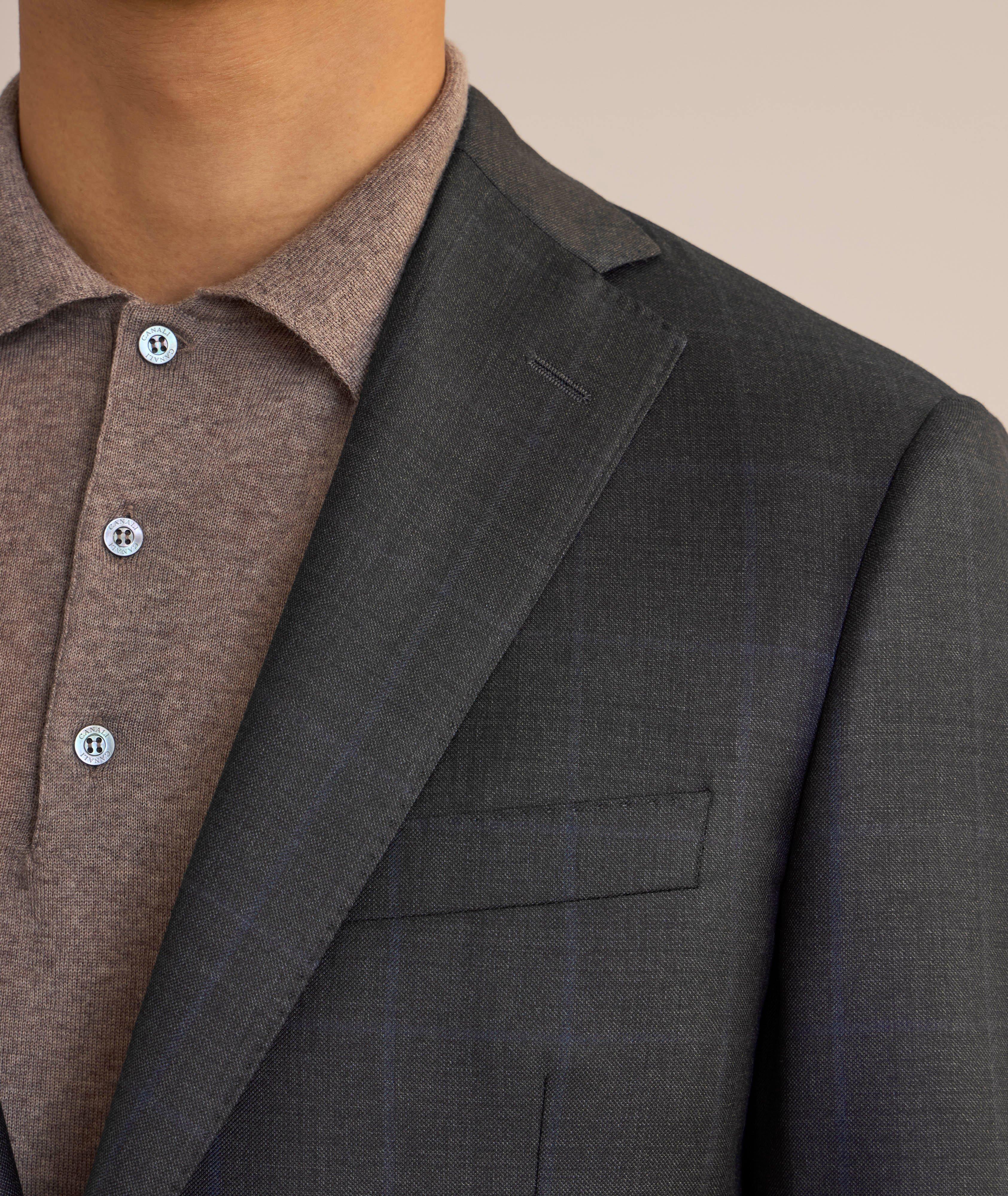 Cosmo Windowpane Wool Suit image 3