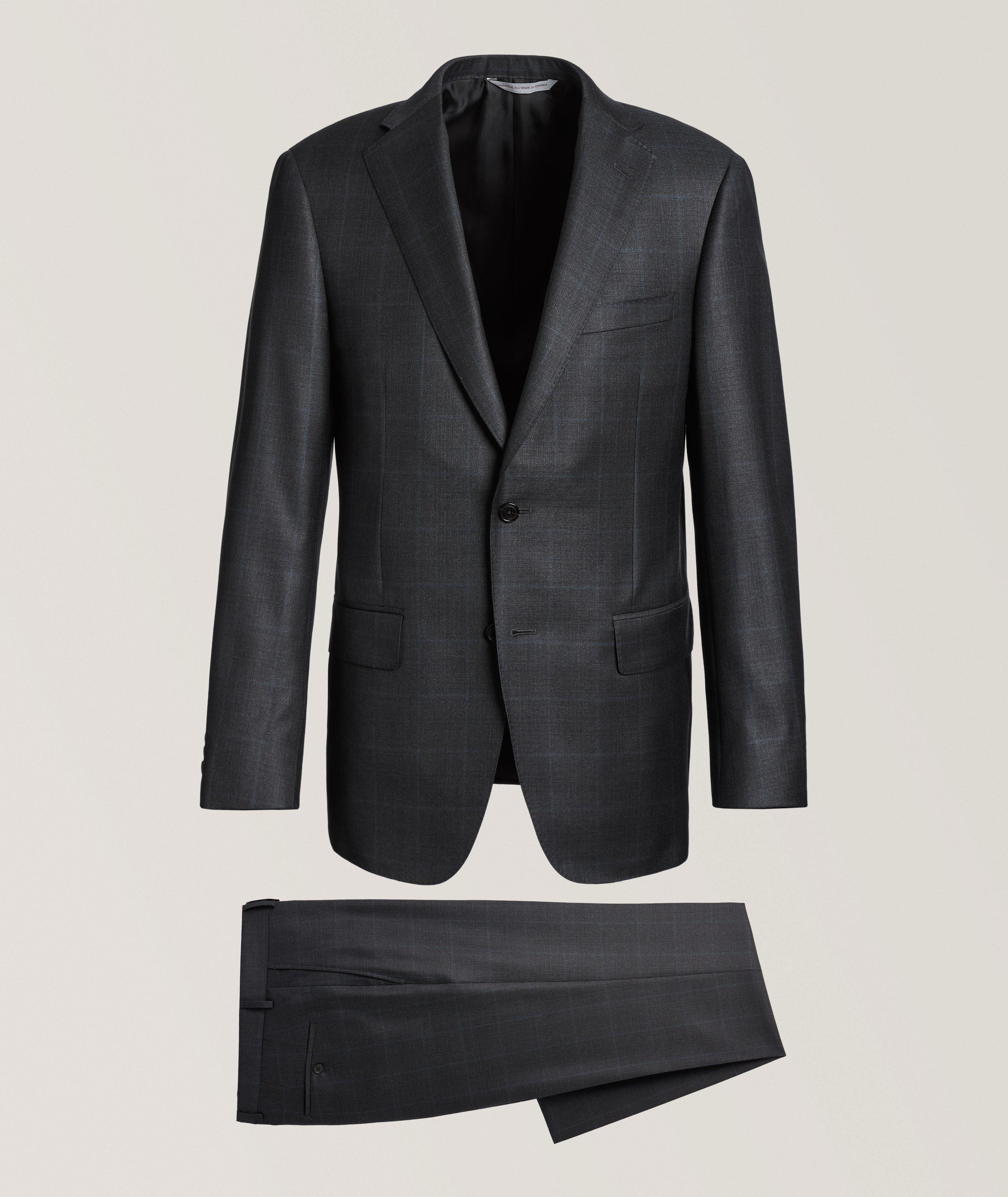 Cosmo Windowpane Wool Suit image 0
