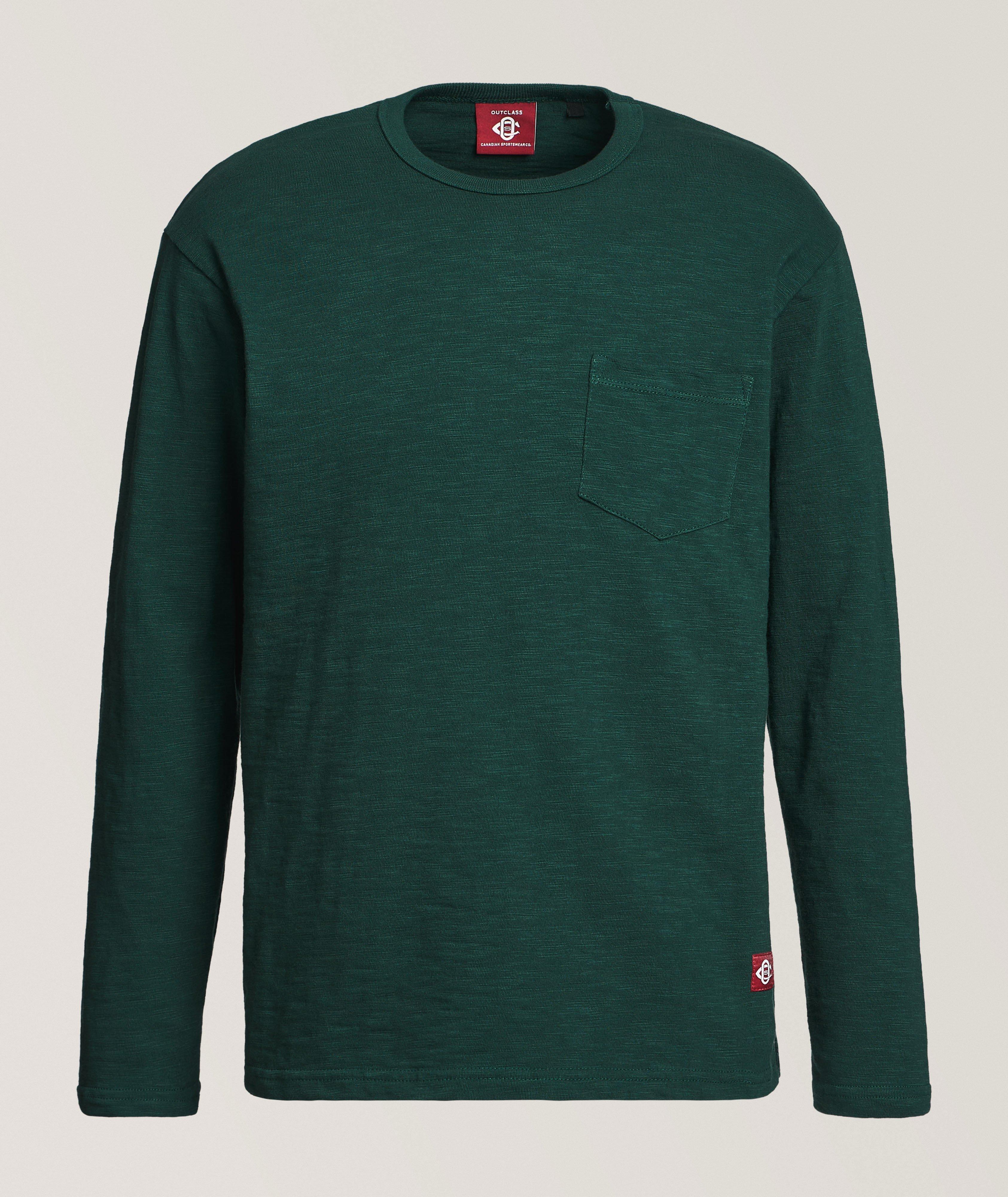 Long-Sleeve Slub T-Shirt  image 0