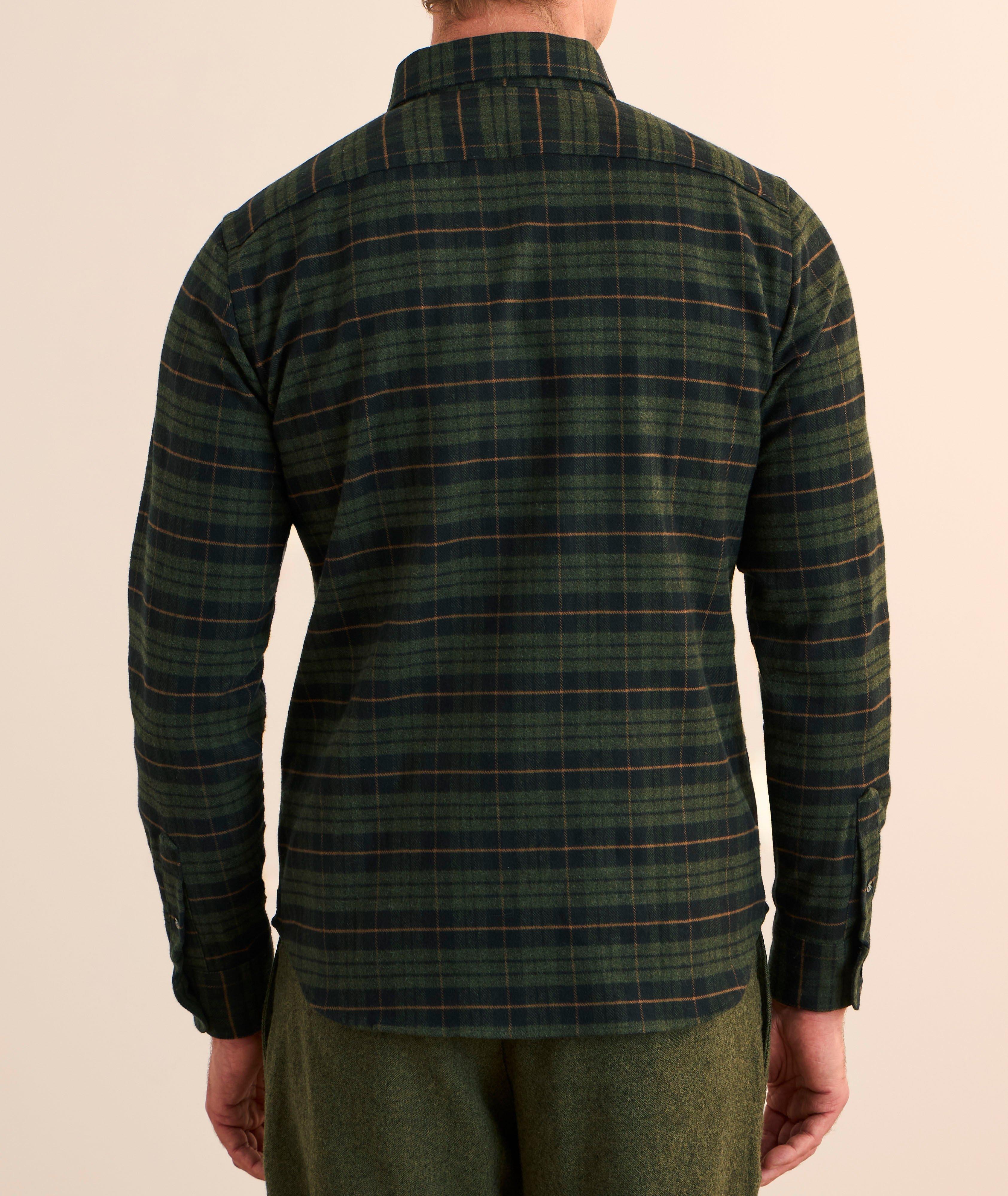 Plaid Cotton Flannel Shirt  image 2