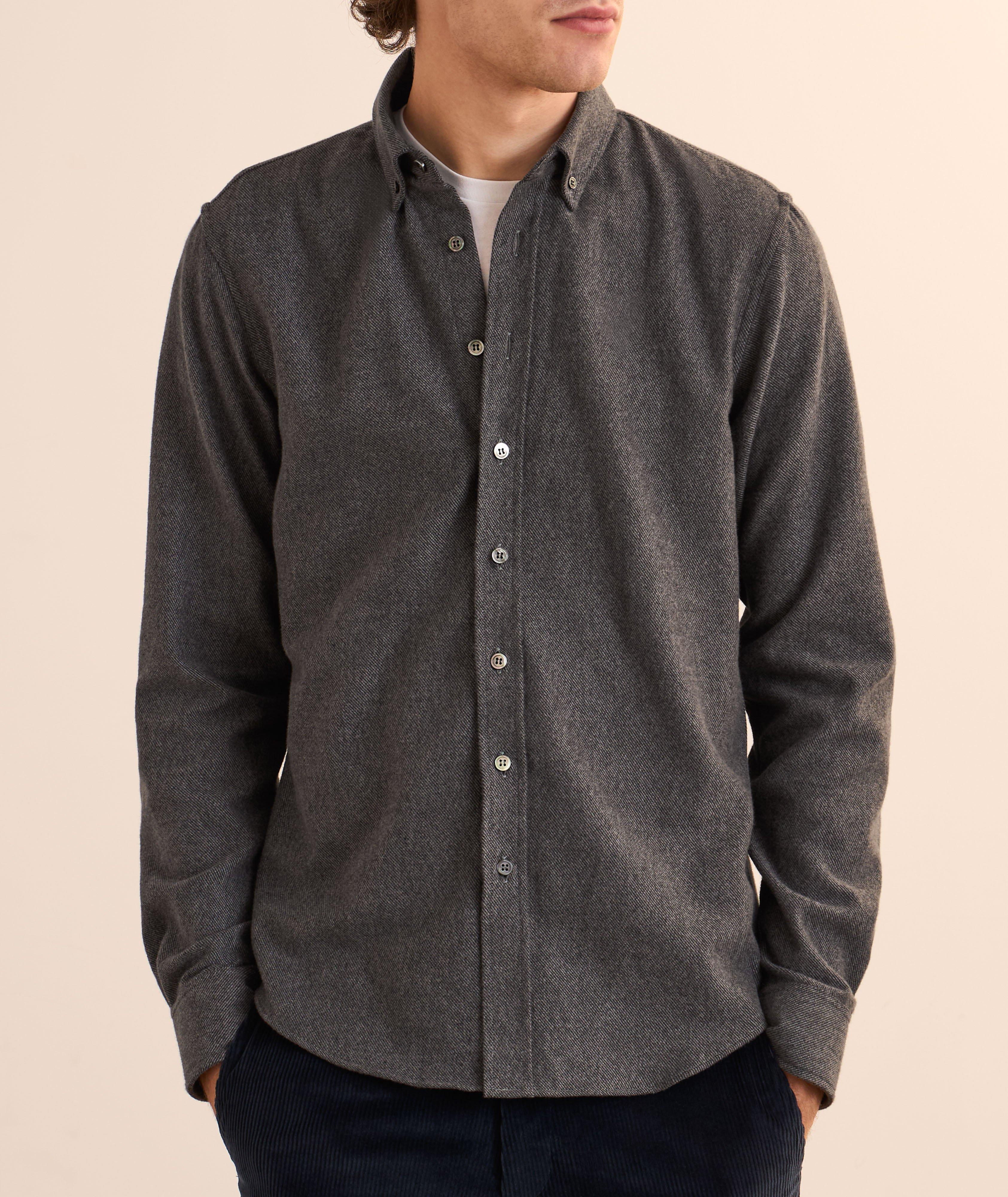 Chemise en flanelle à fini sergé image 1