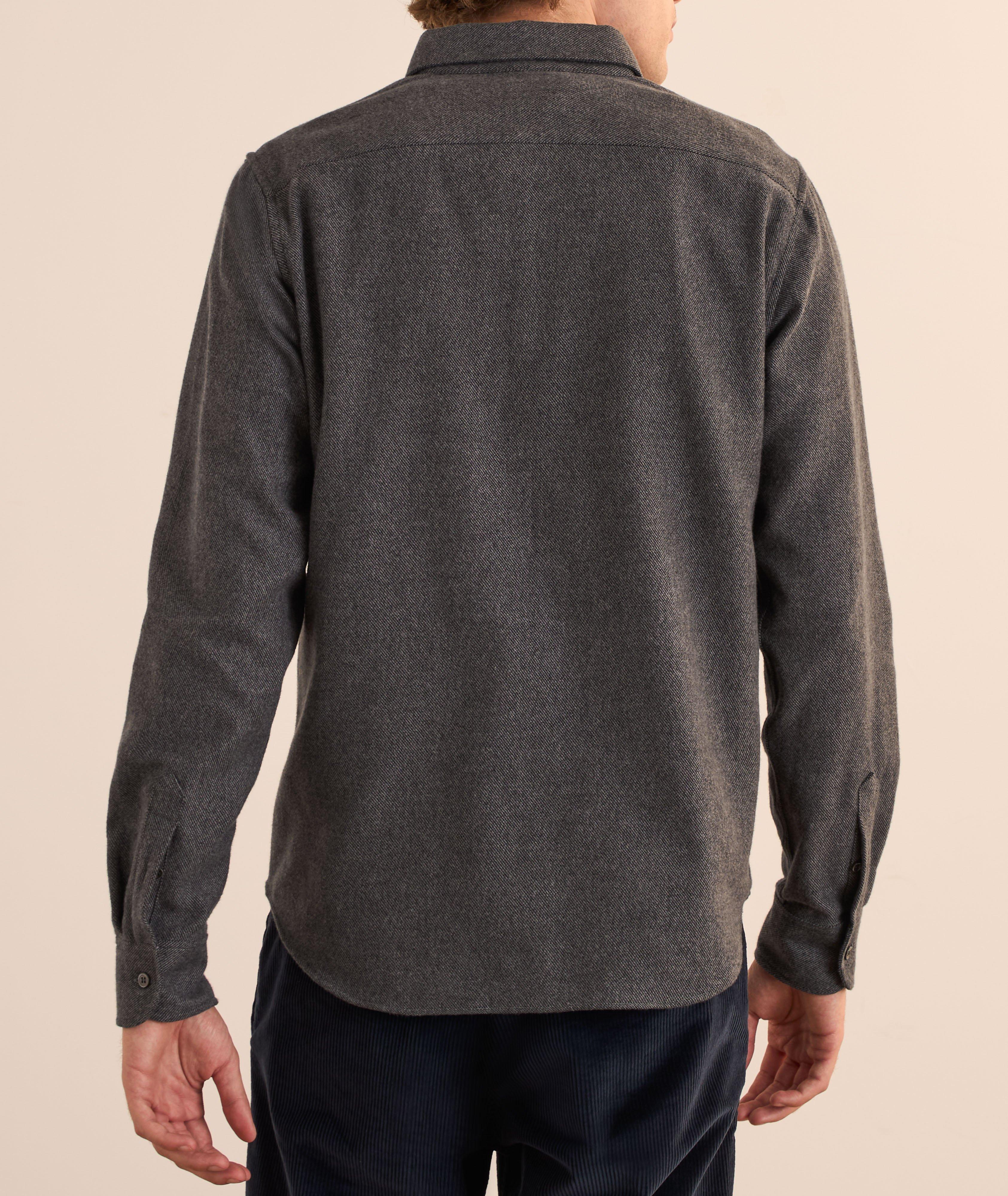 Chemise en flanelle à fini sergé image 2