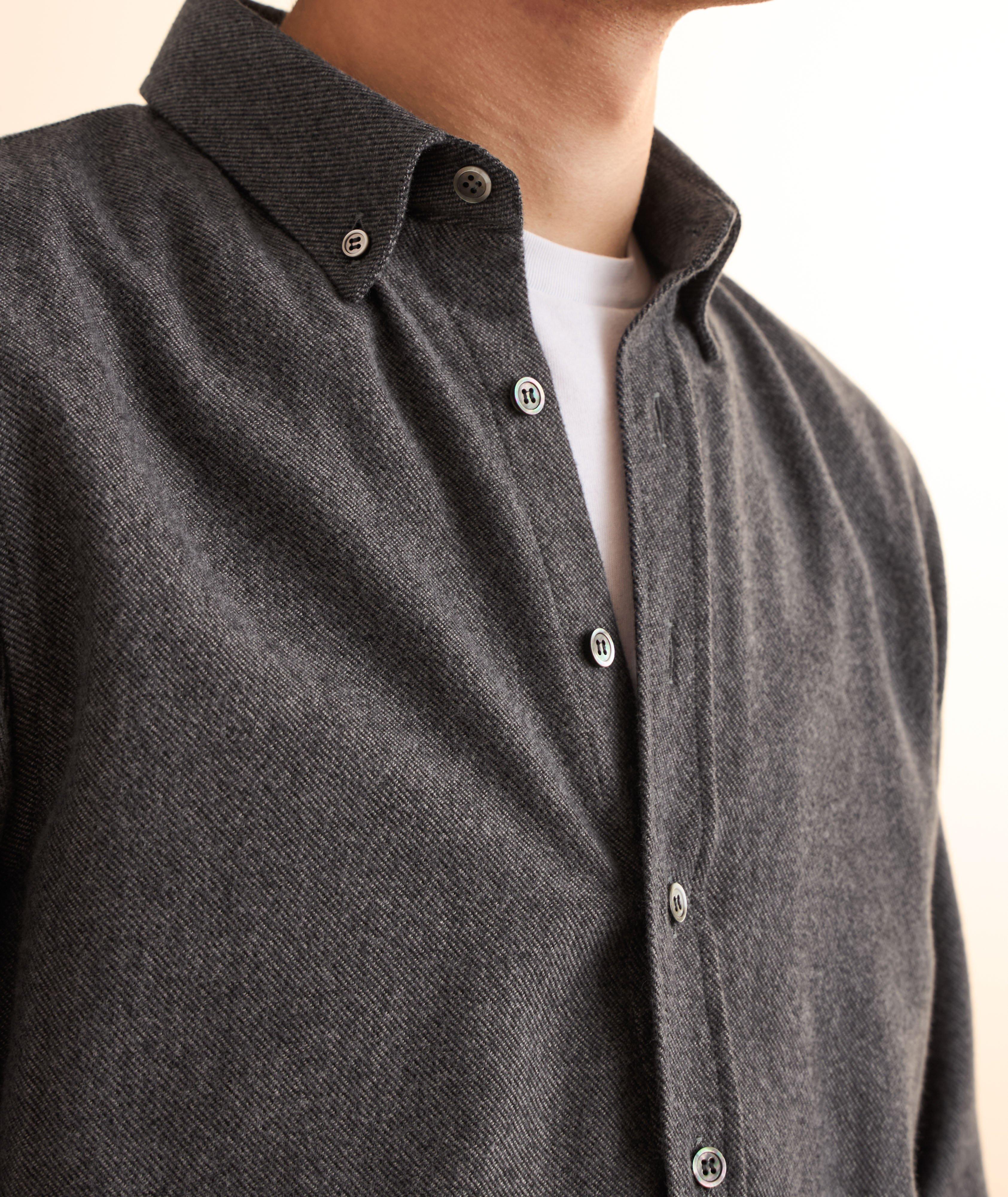 Chemise en flanelle à fini sergé image 3