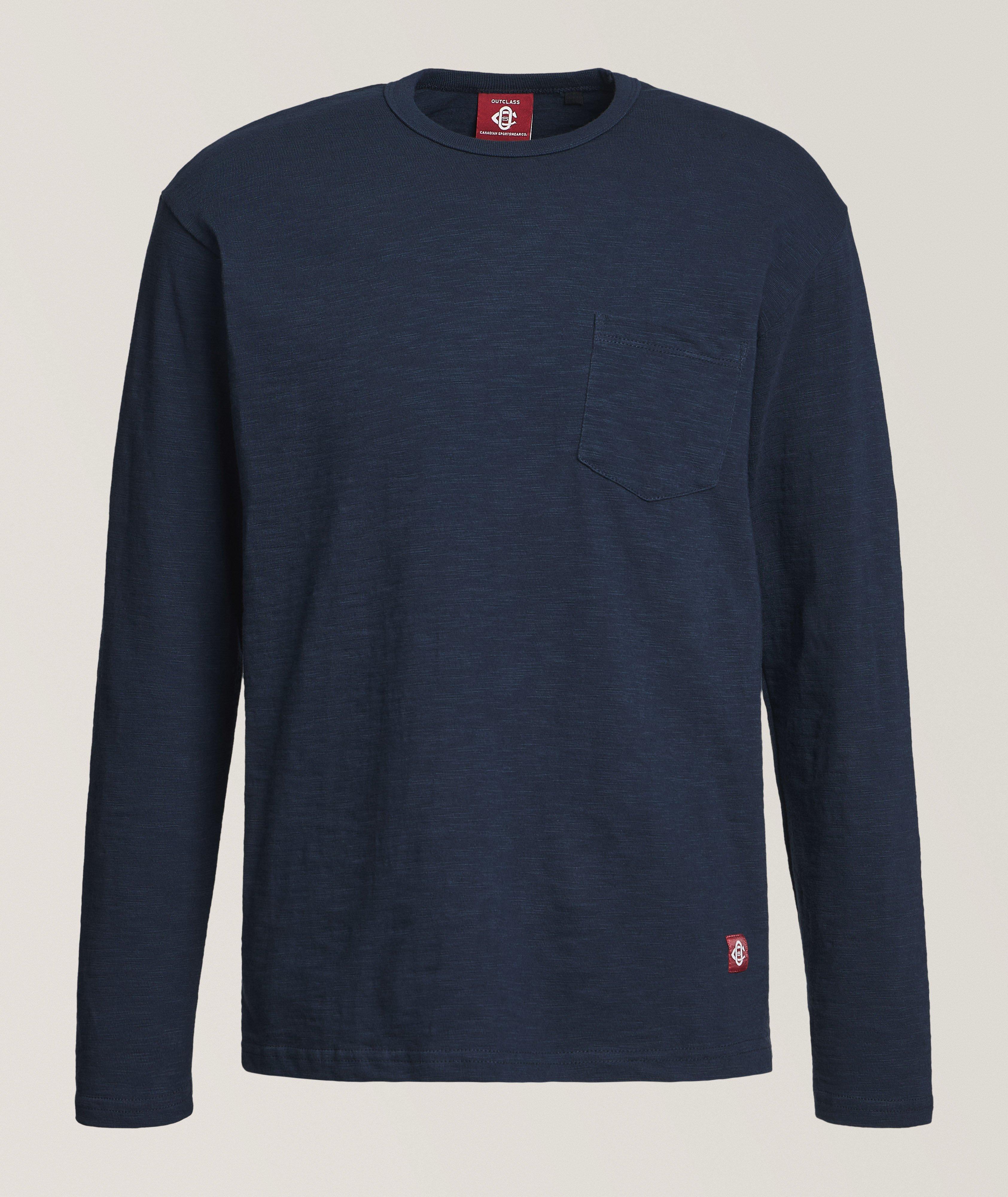 Long-Sleeve Slub T-Shirt  image 0