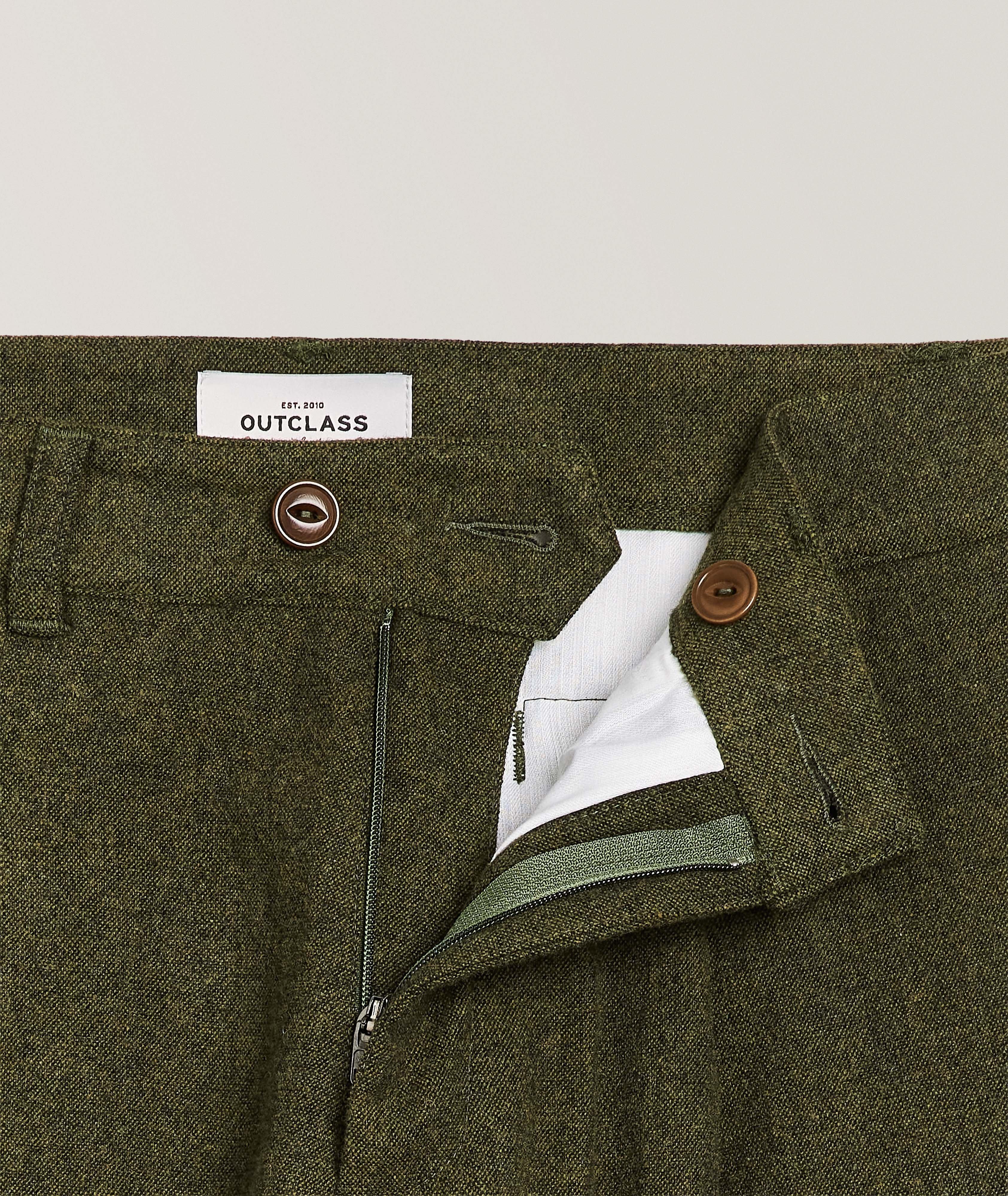 Wool Pleated Pants image 1