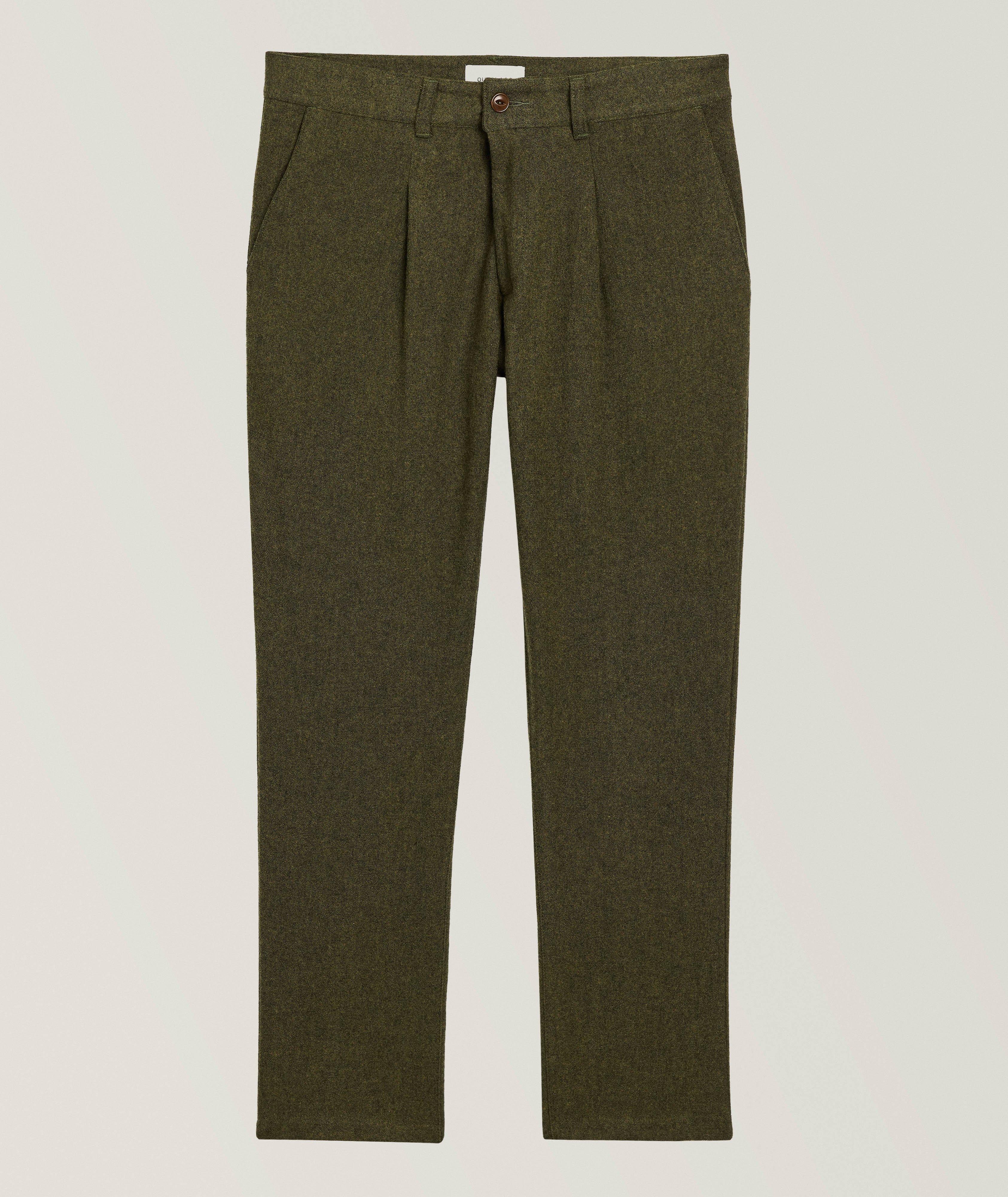 Wool Pleated Pants image 0