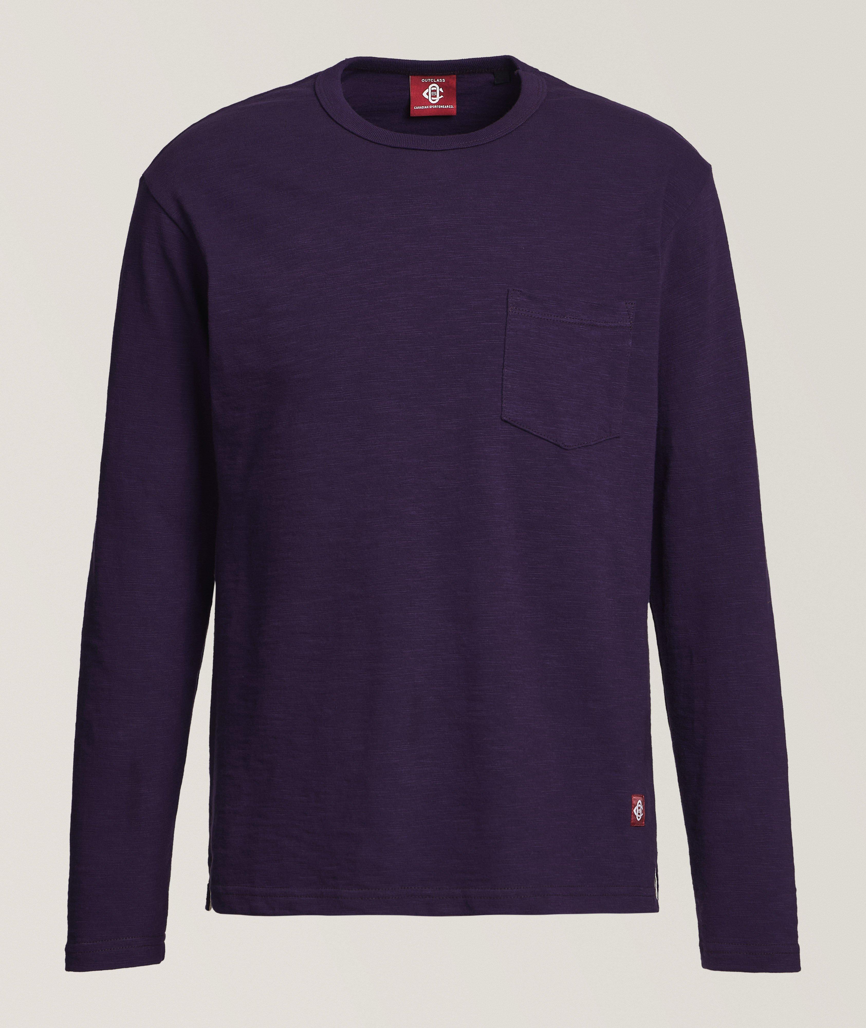 Long-Sleeve Slub T-Shirt  image 0