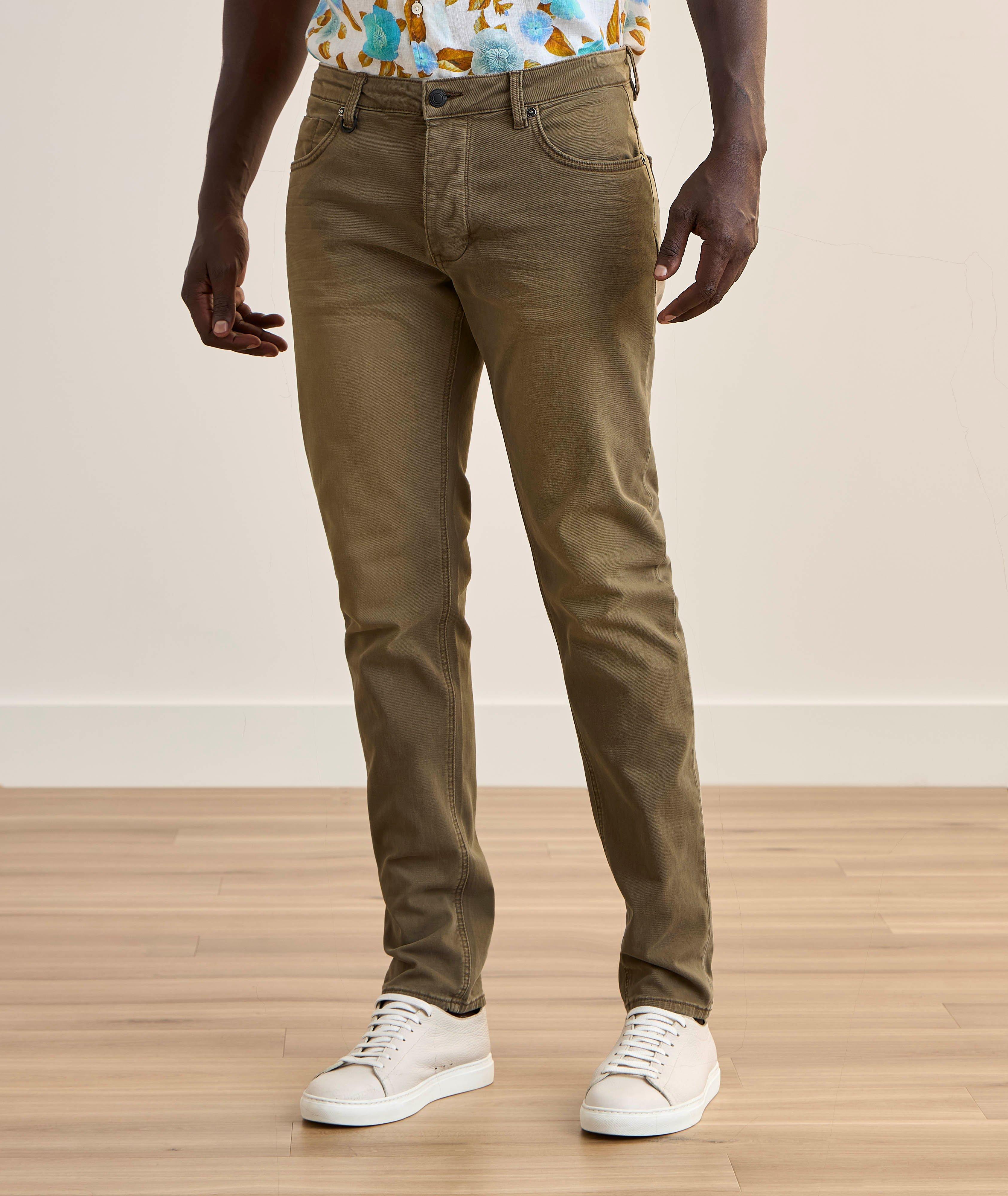 Jean Lou en twill de coupe droite amincie image 2