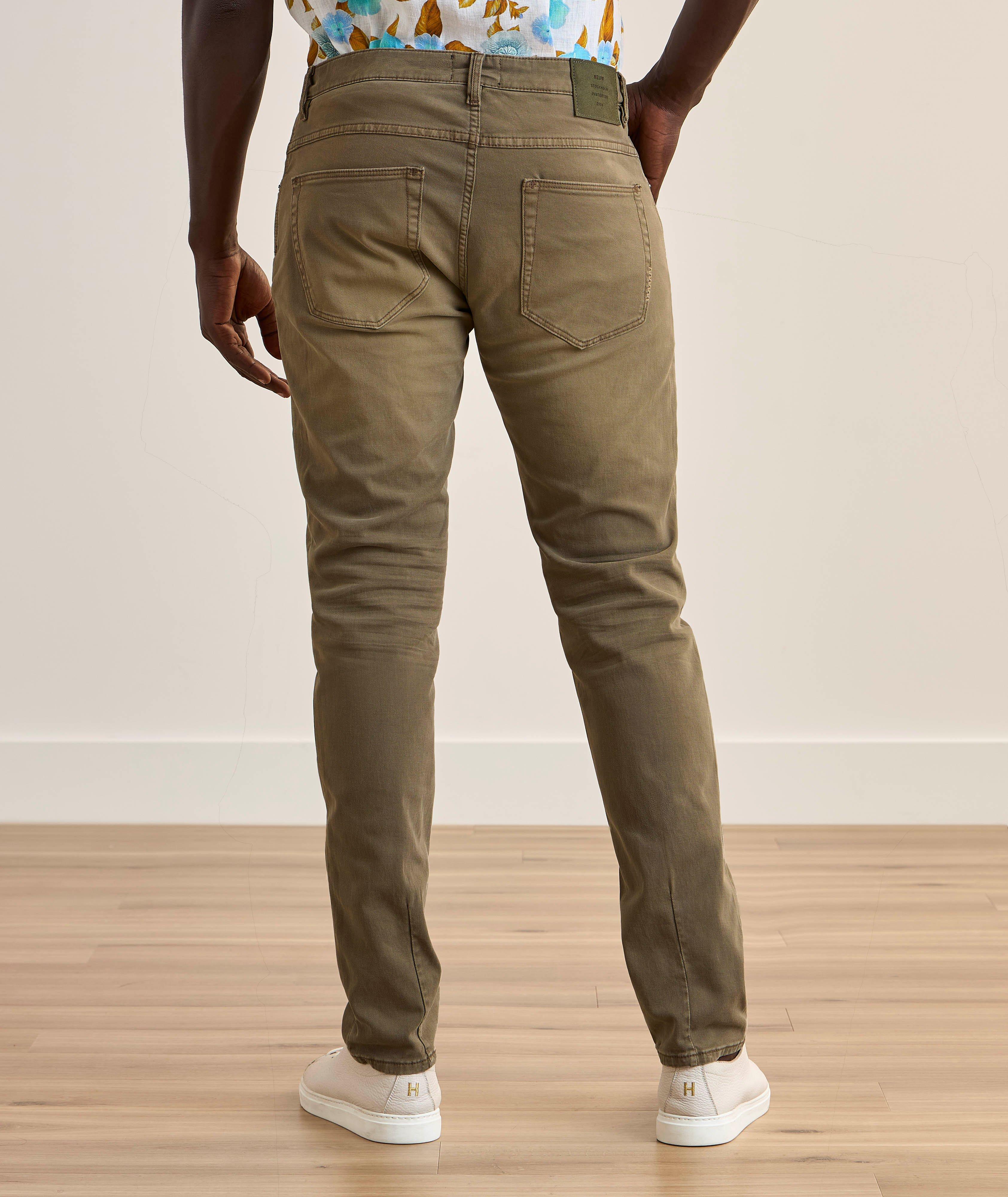 Jean Lou en twill de coupe droite amincie image 3
