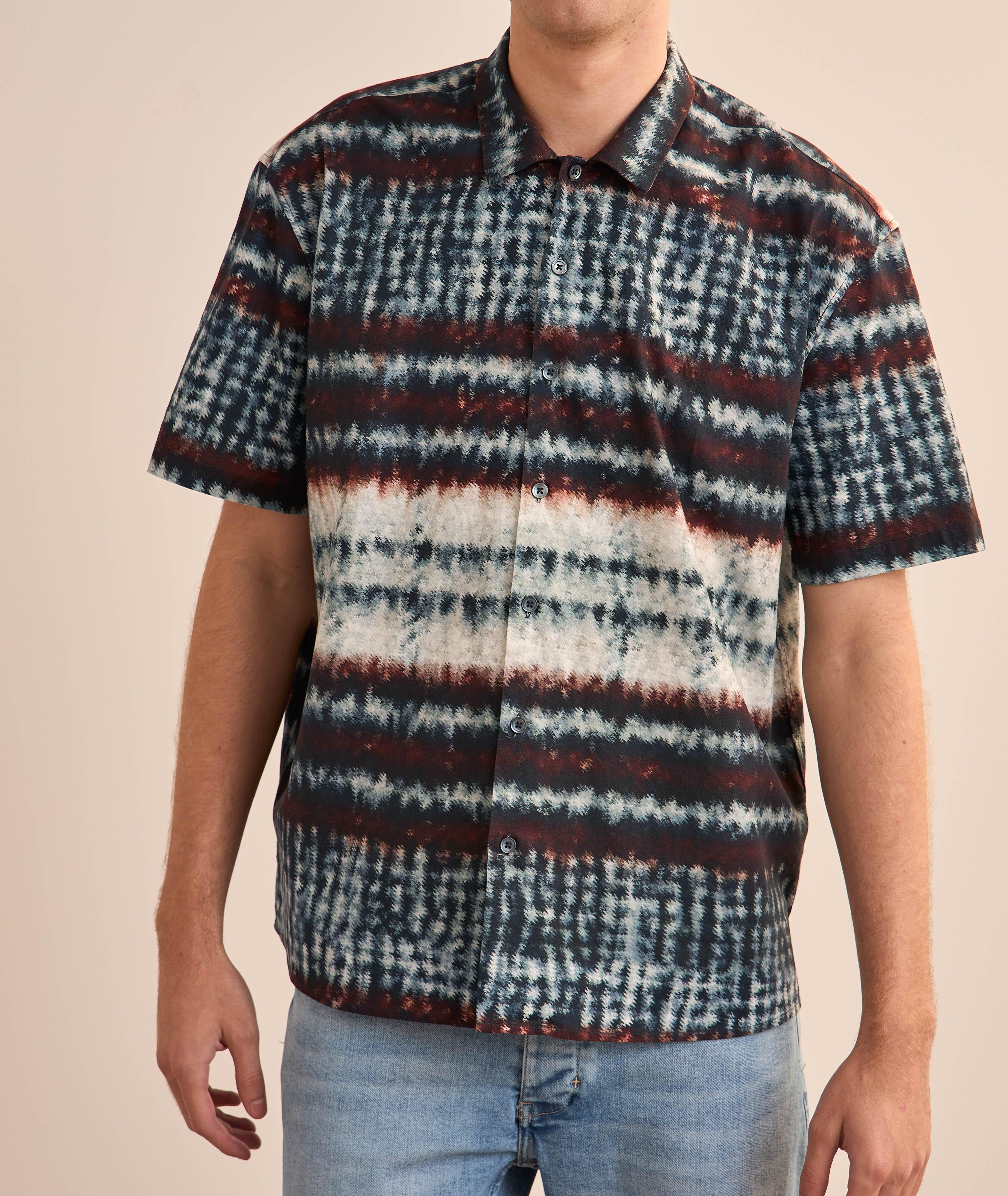 Carmine Digital Plaid Printed Shirt image 1