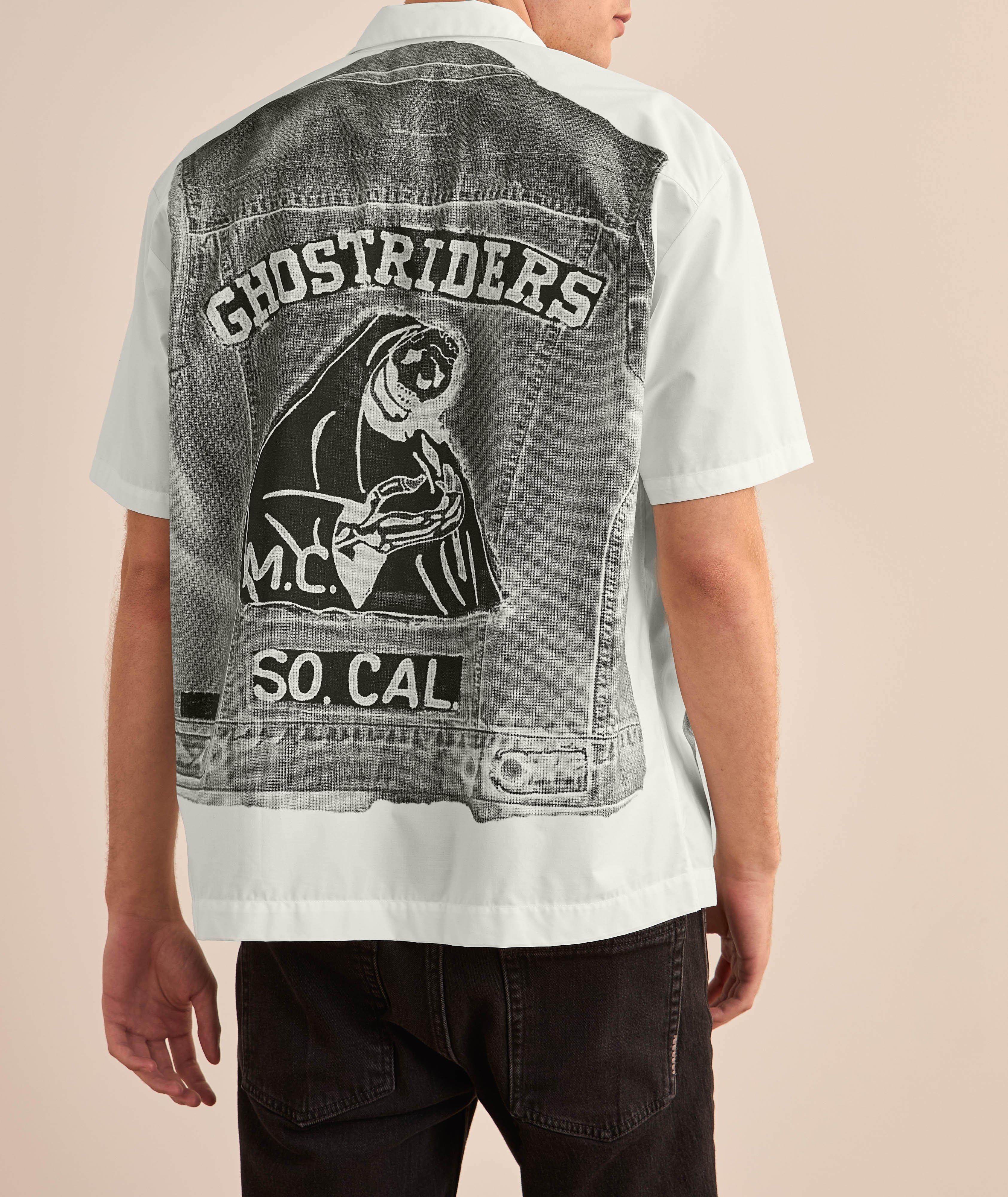 Digital Biker Printed Shirt image 3