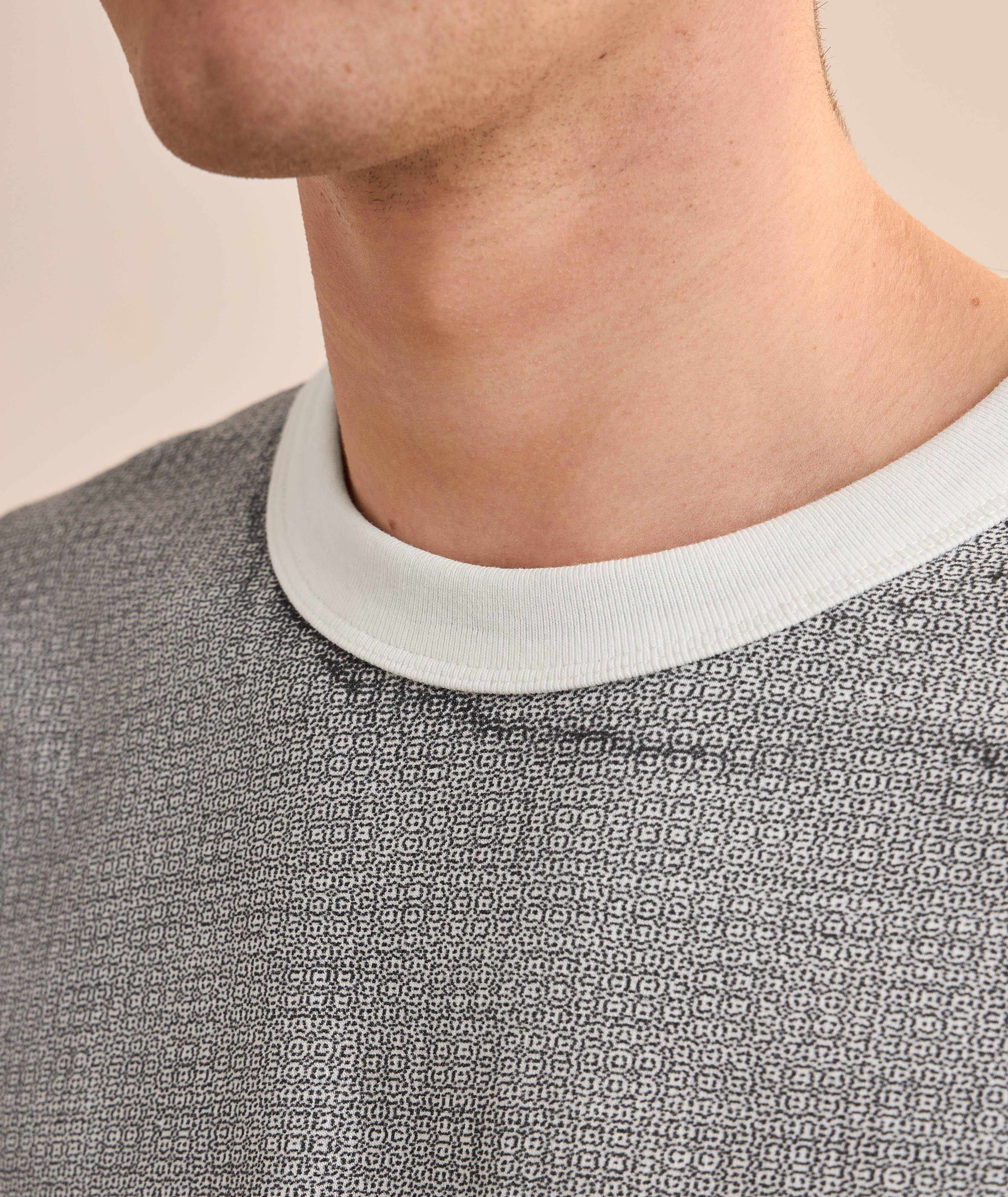 Digital Vintage Cotton T-Shirt image 4