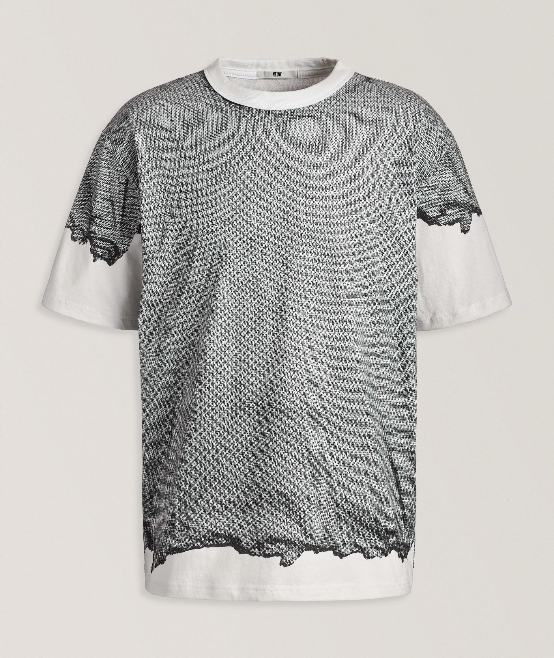 Digital Vintage Cotton T-Shirt image 0