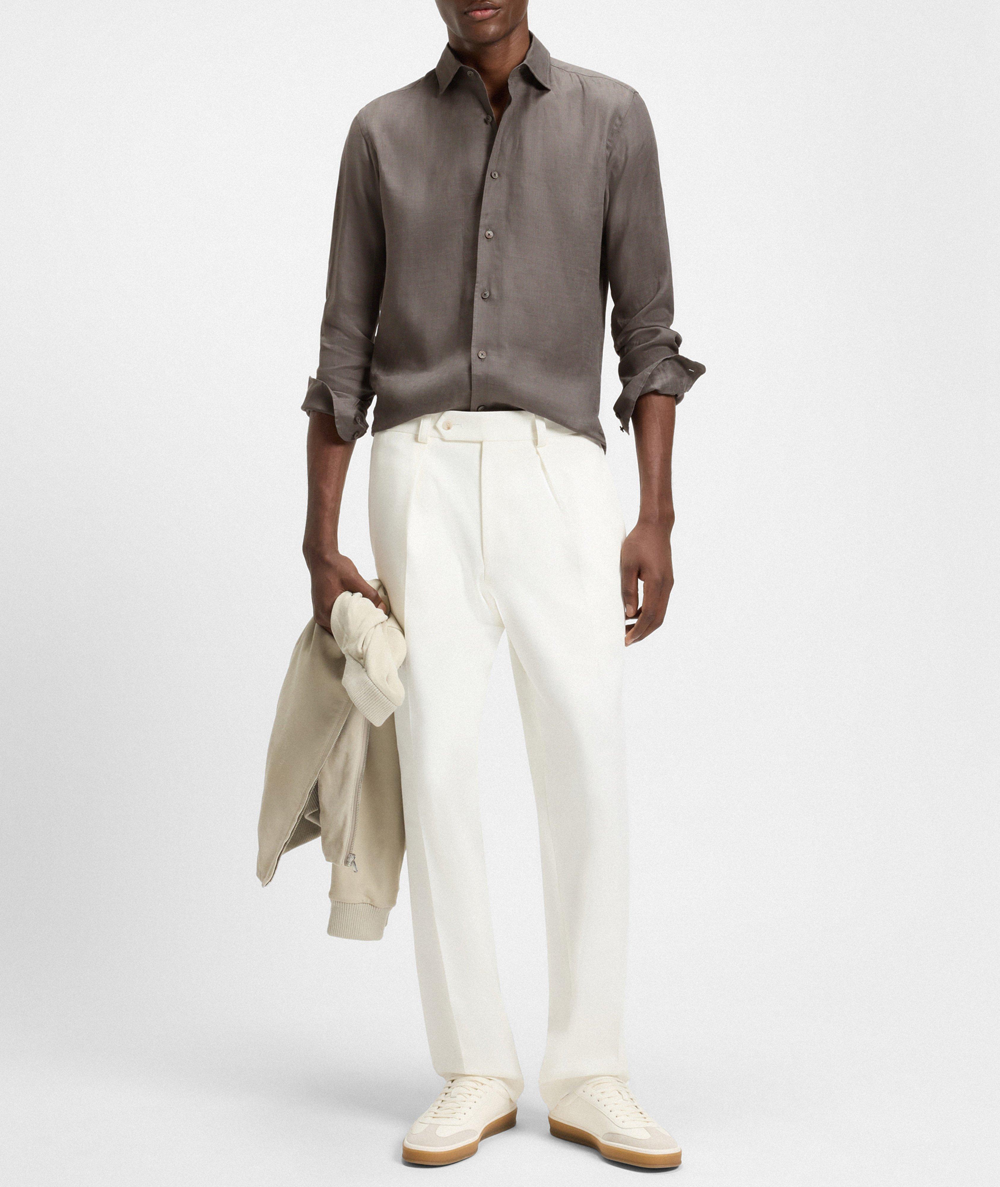 X Beckham Linen Dress Shirt image 5