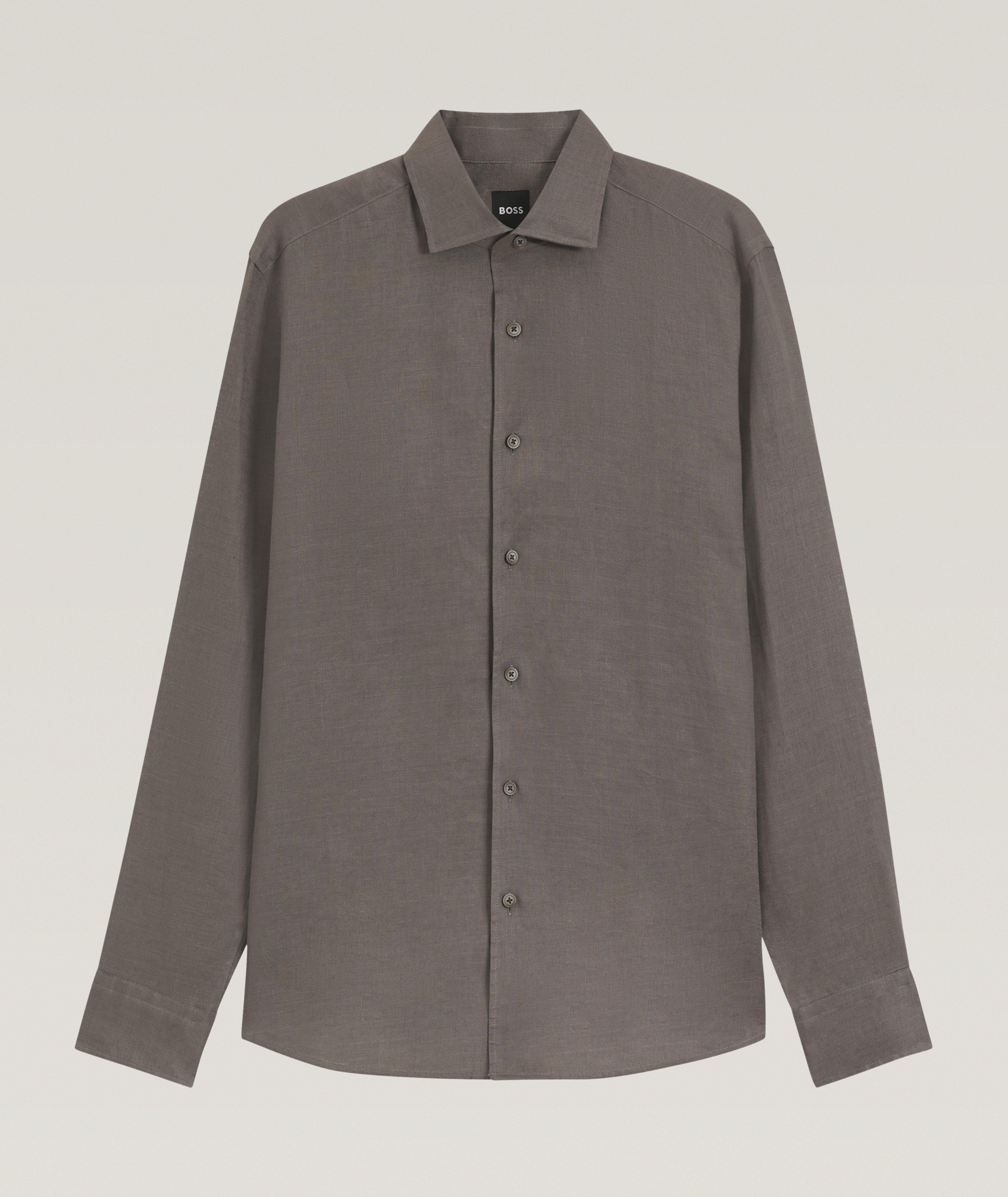 X Beckham Linen Dress Shirt image 0
