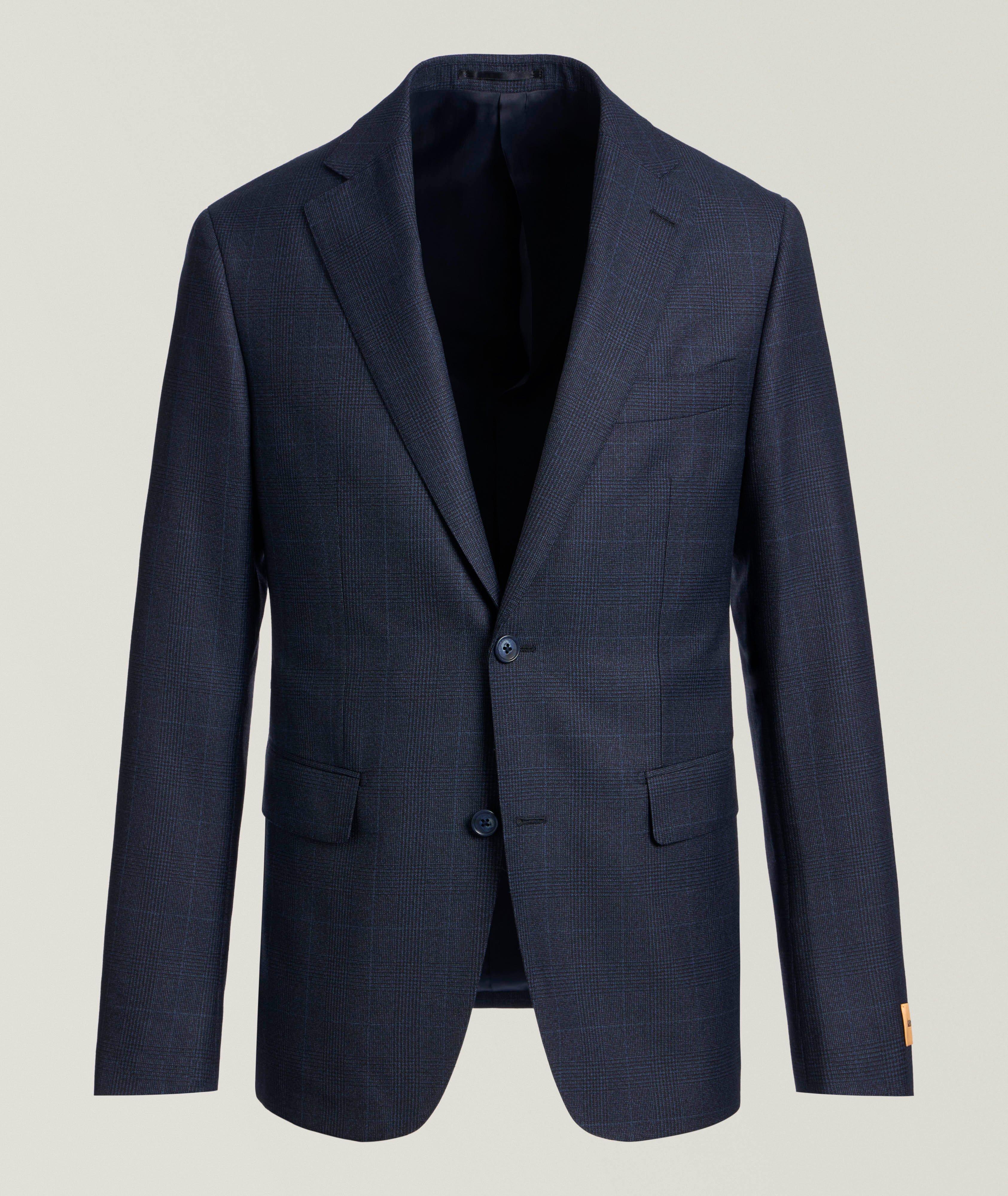 Glen Plaid Wool Sport Jacket image 0