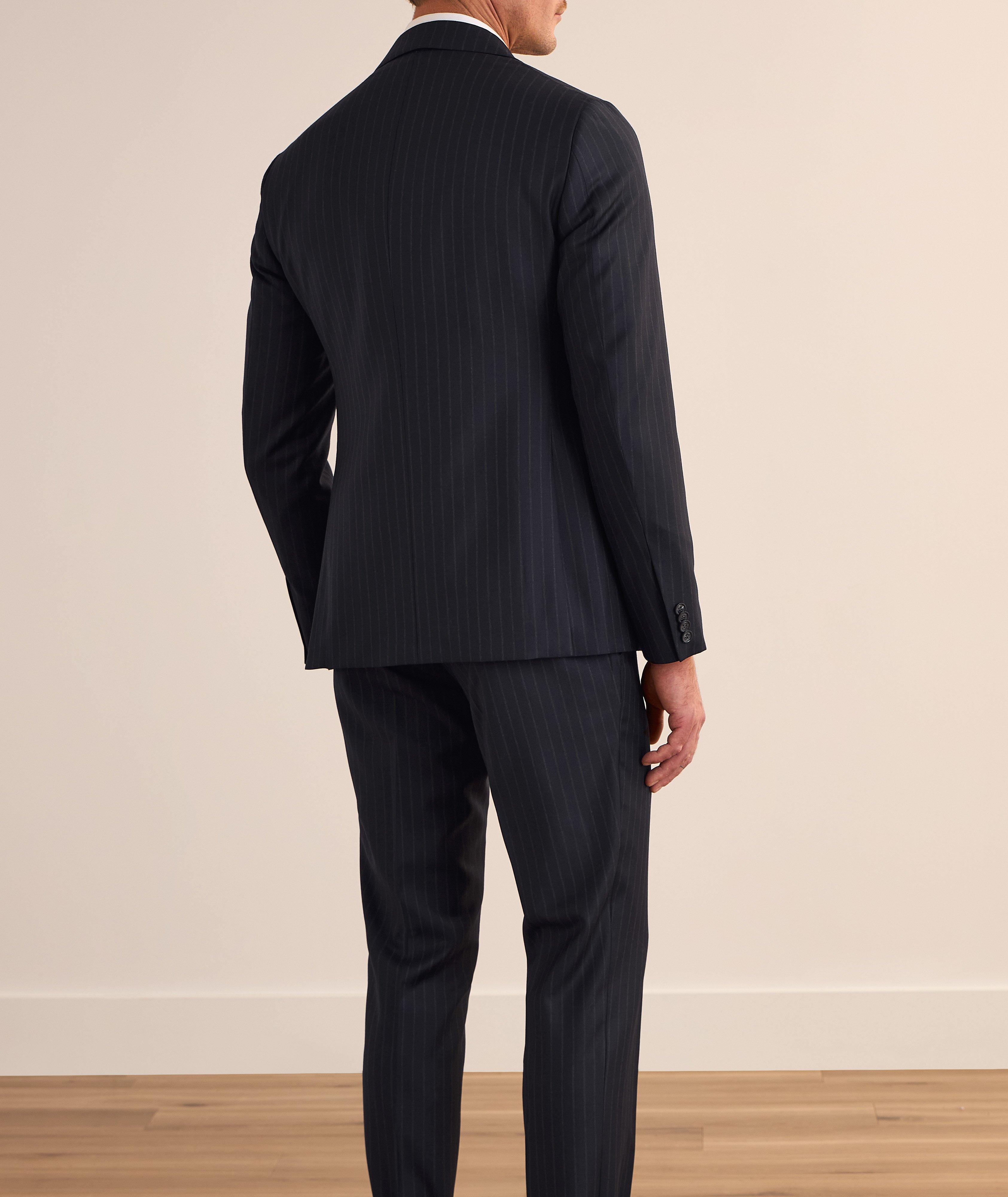 Chalk Stripe Wool Suit image 2
