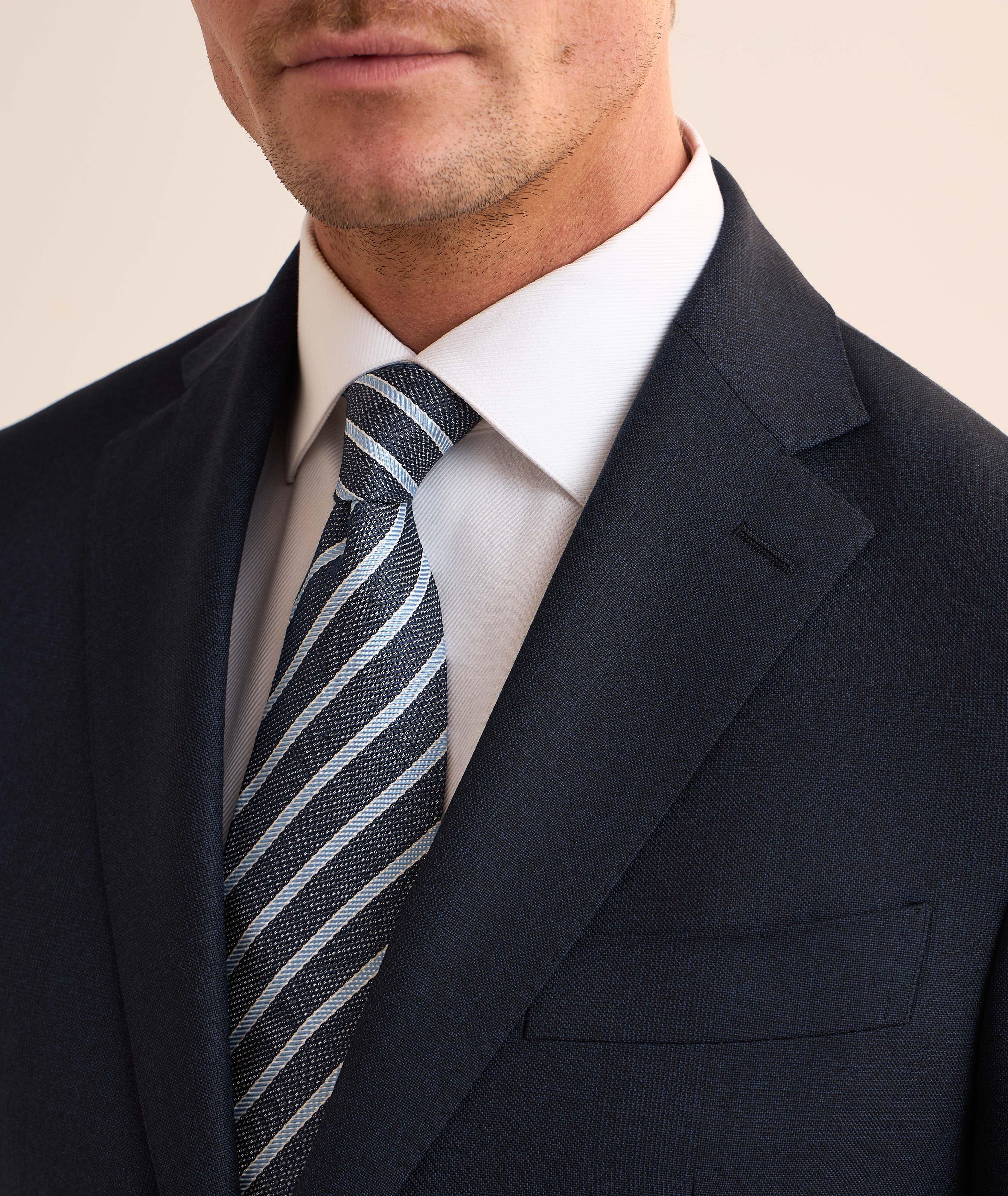 Shadow Plaid Wool Suit image 3