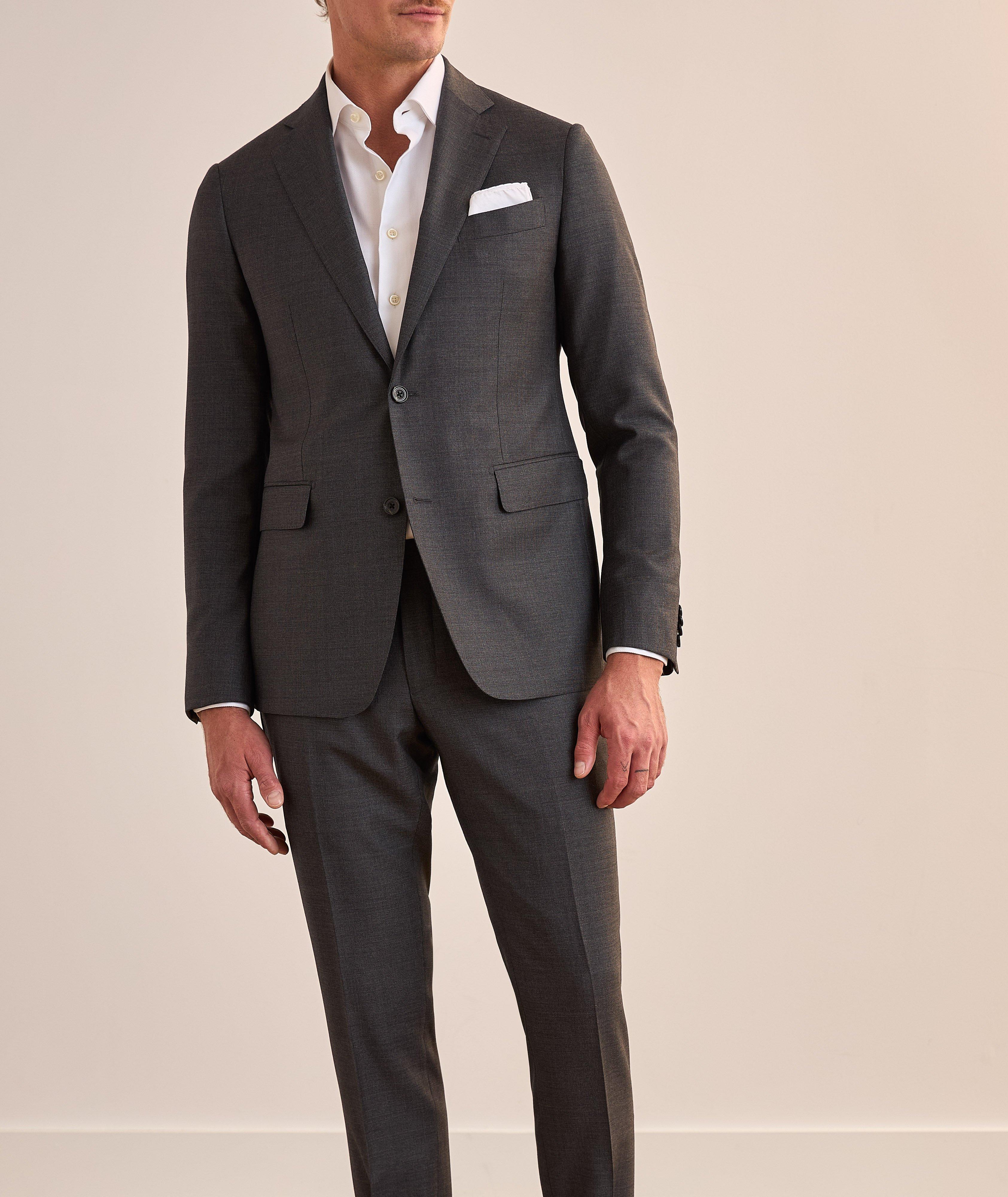 Mini-Texture Wool Suit image 1