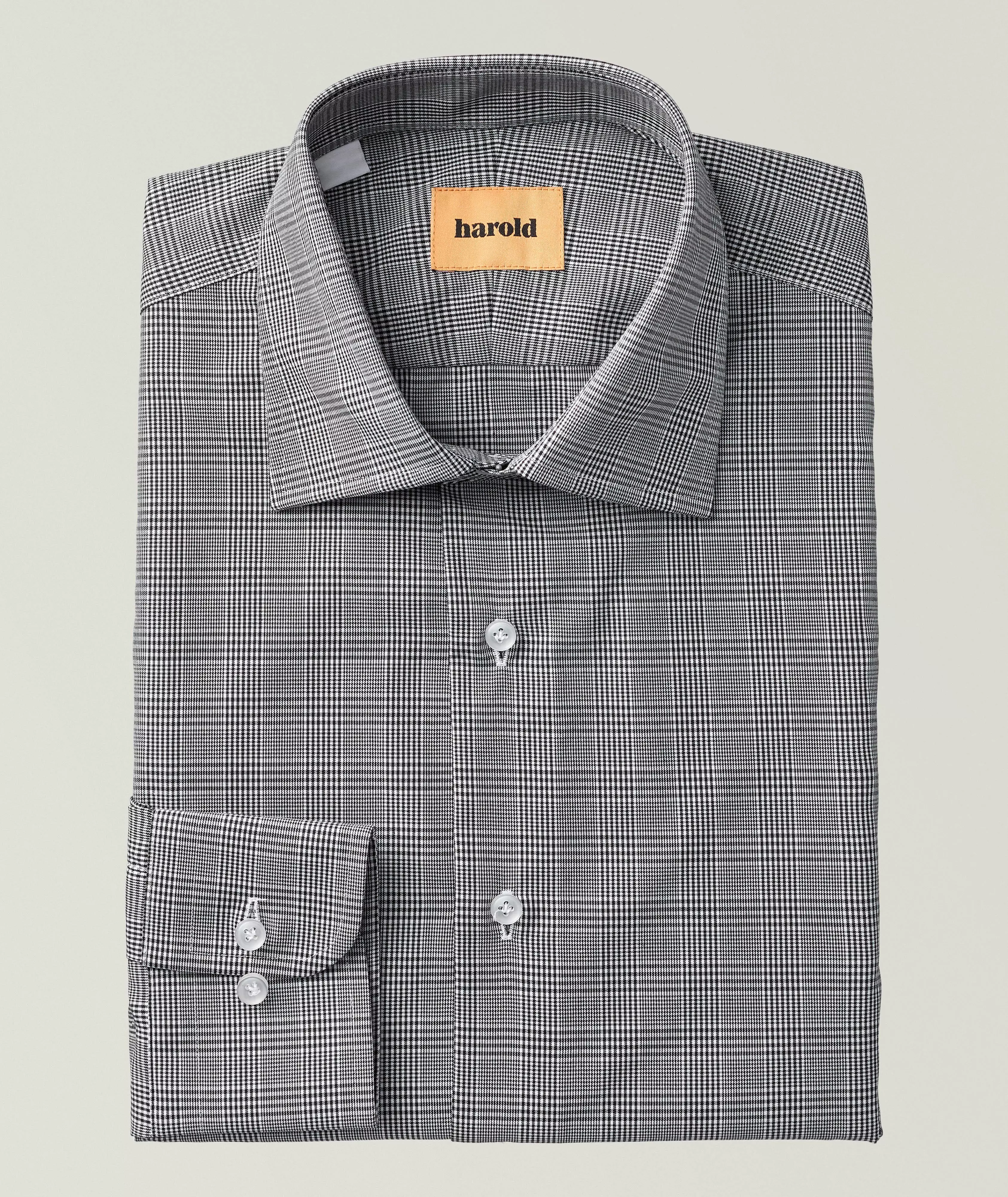 Harold Prince Of Wales Cotton Dress Shirt