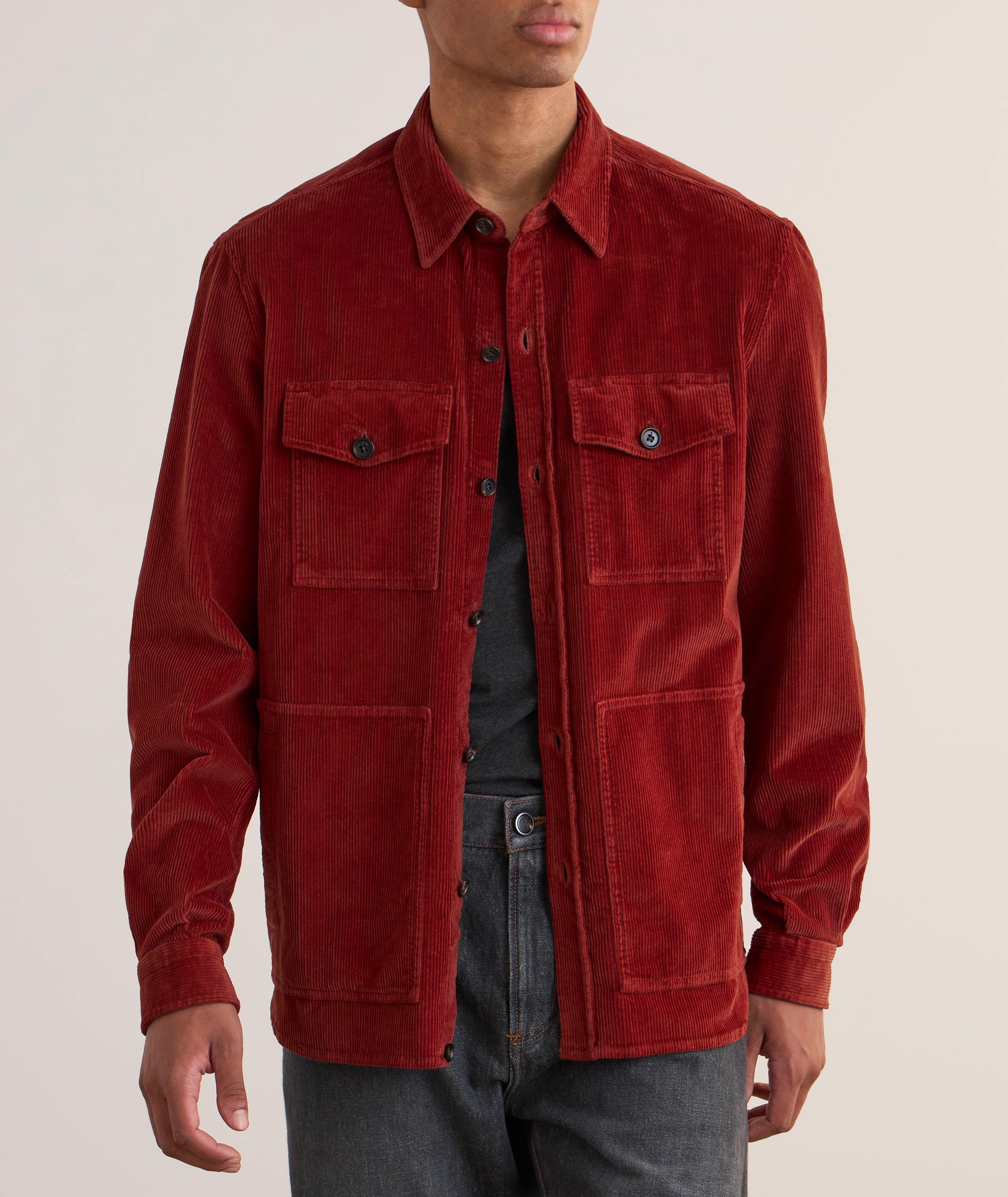 Corduroy Stretch-Cotton Overshirt image 1