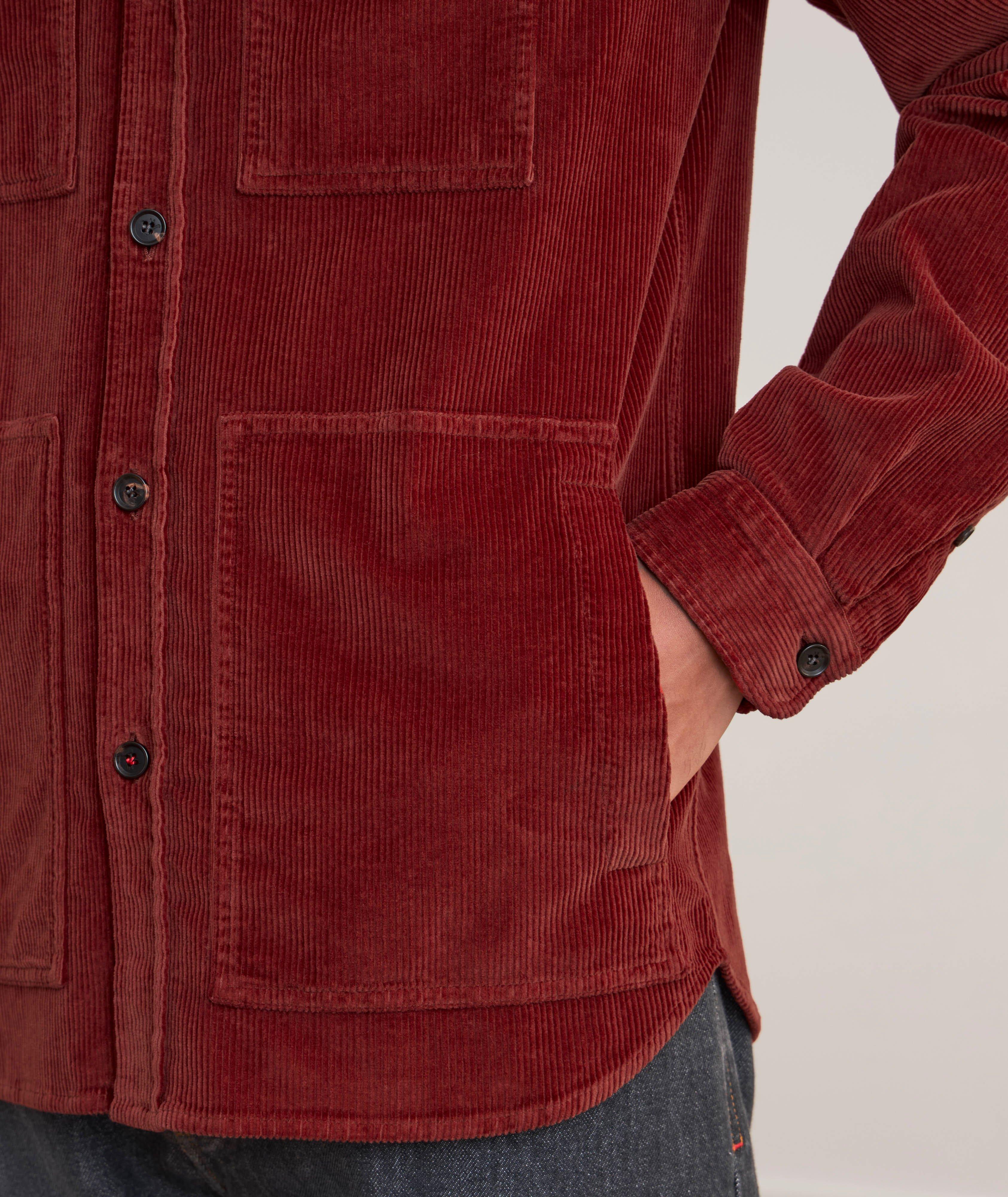 Corduroy Stretch-Cotton Overshirt image 4