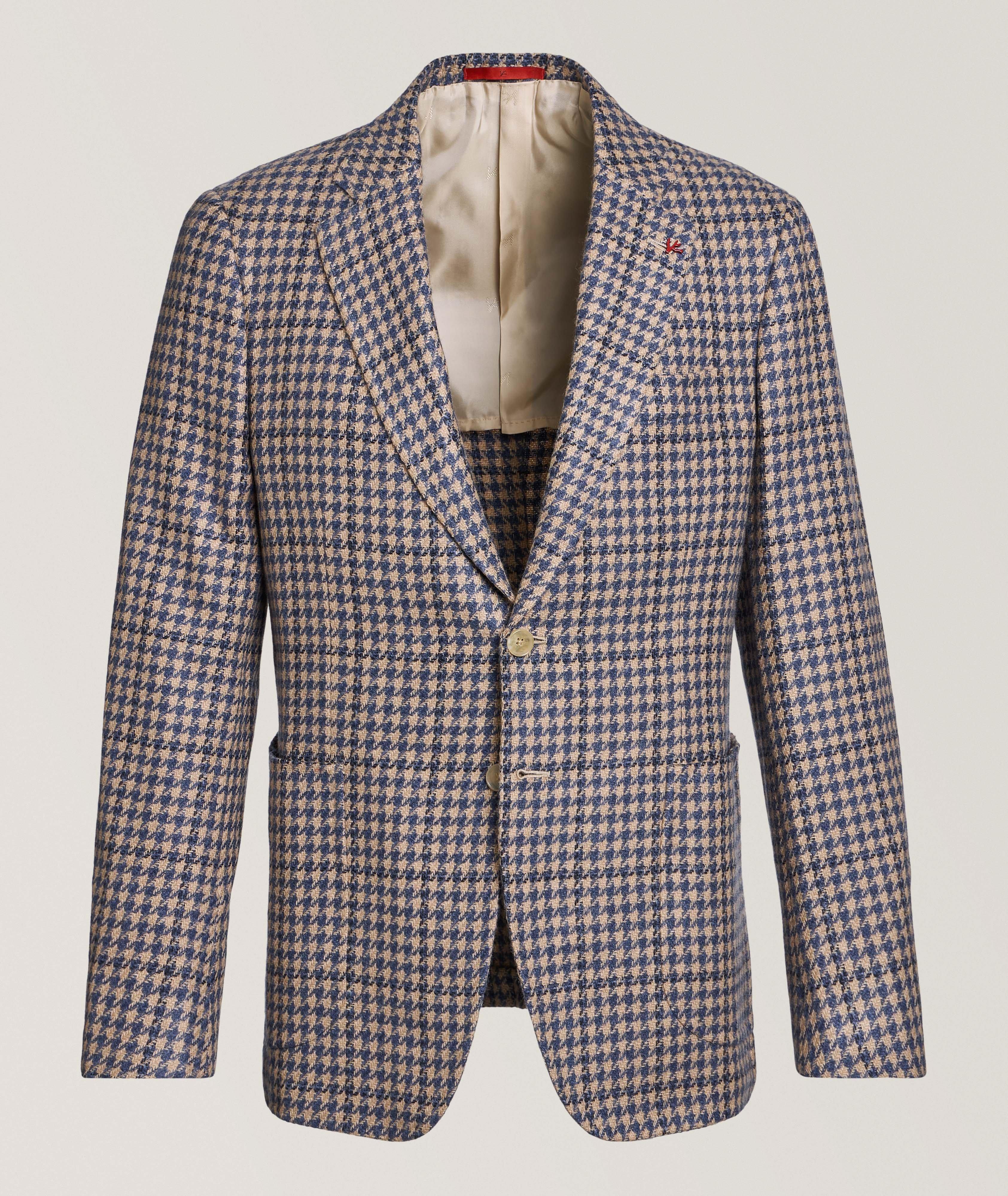 Houndstooth Cashmere Sport Jacket image 0