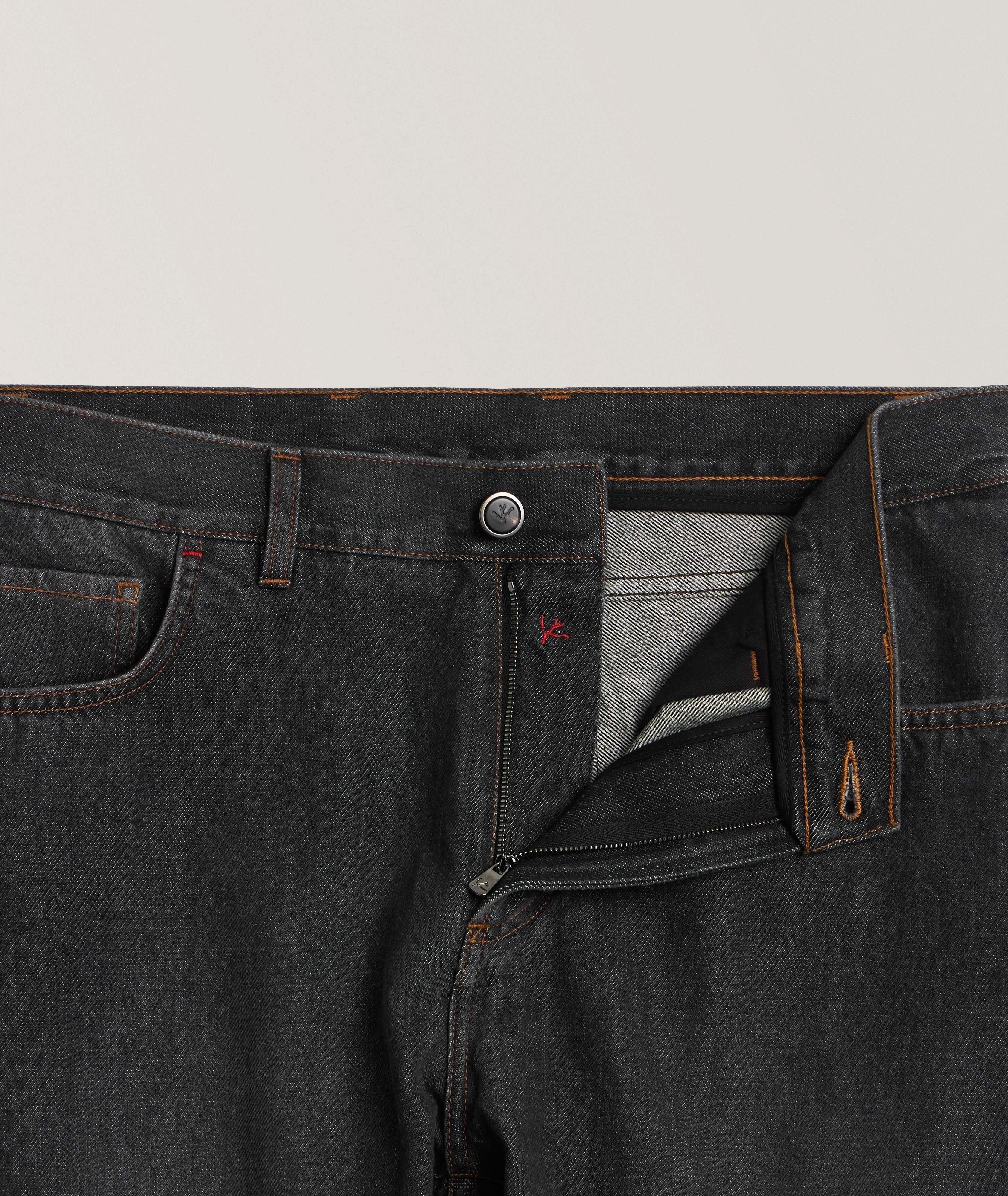 Slim Straight Five-Pocket Jeans image 1