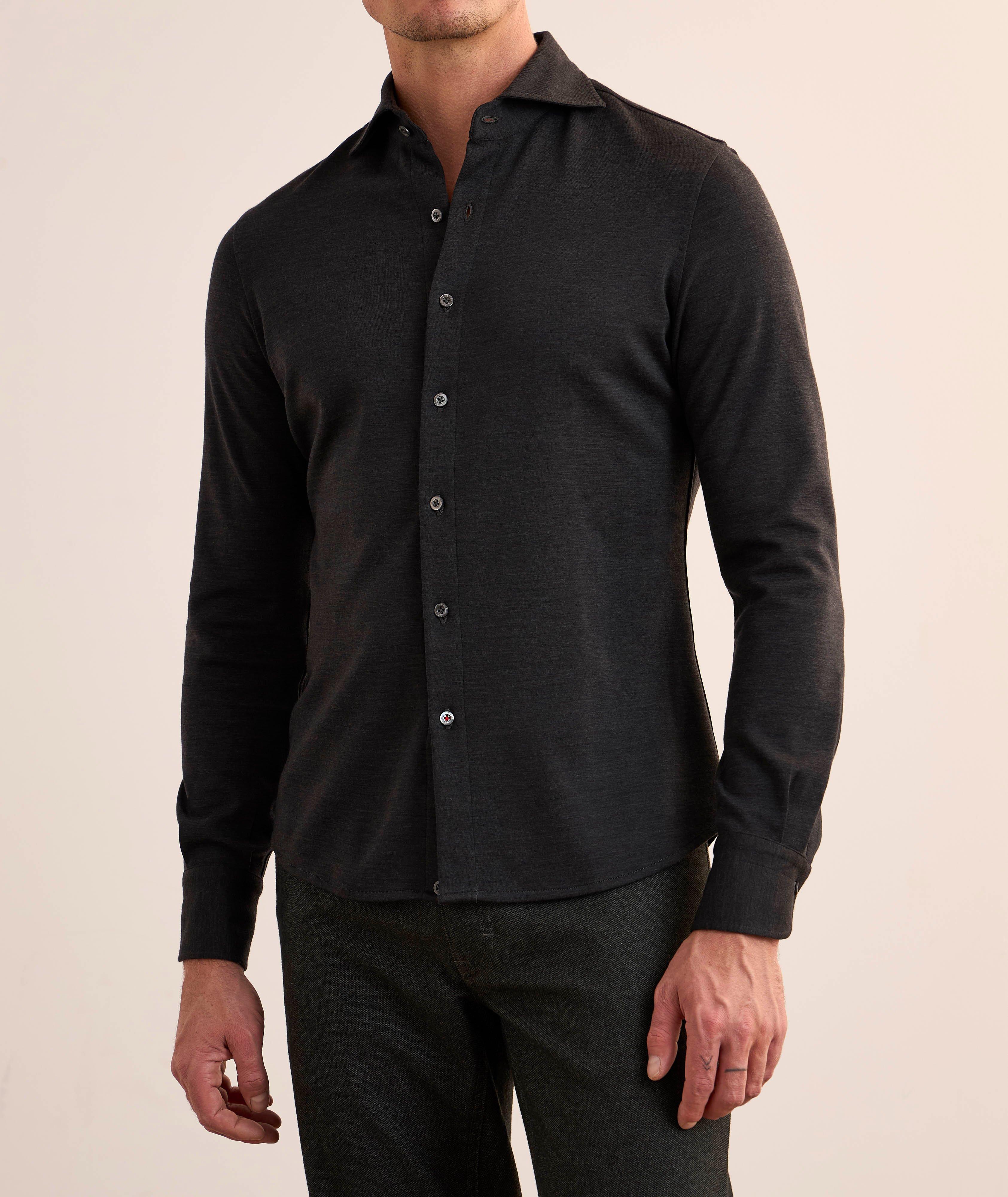 Double Face Wool-Blend Shirt image 1
