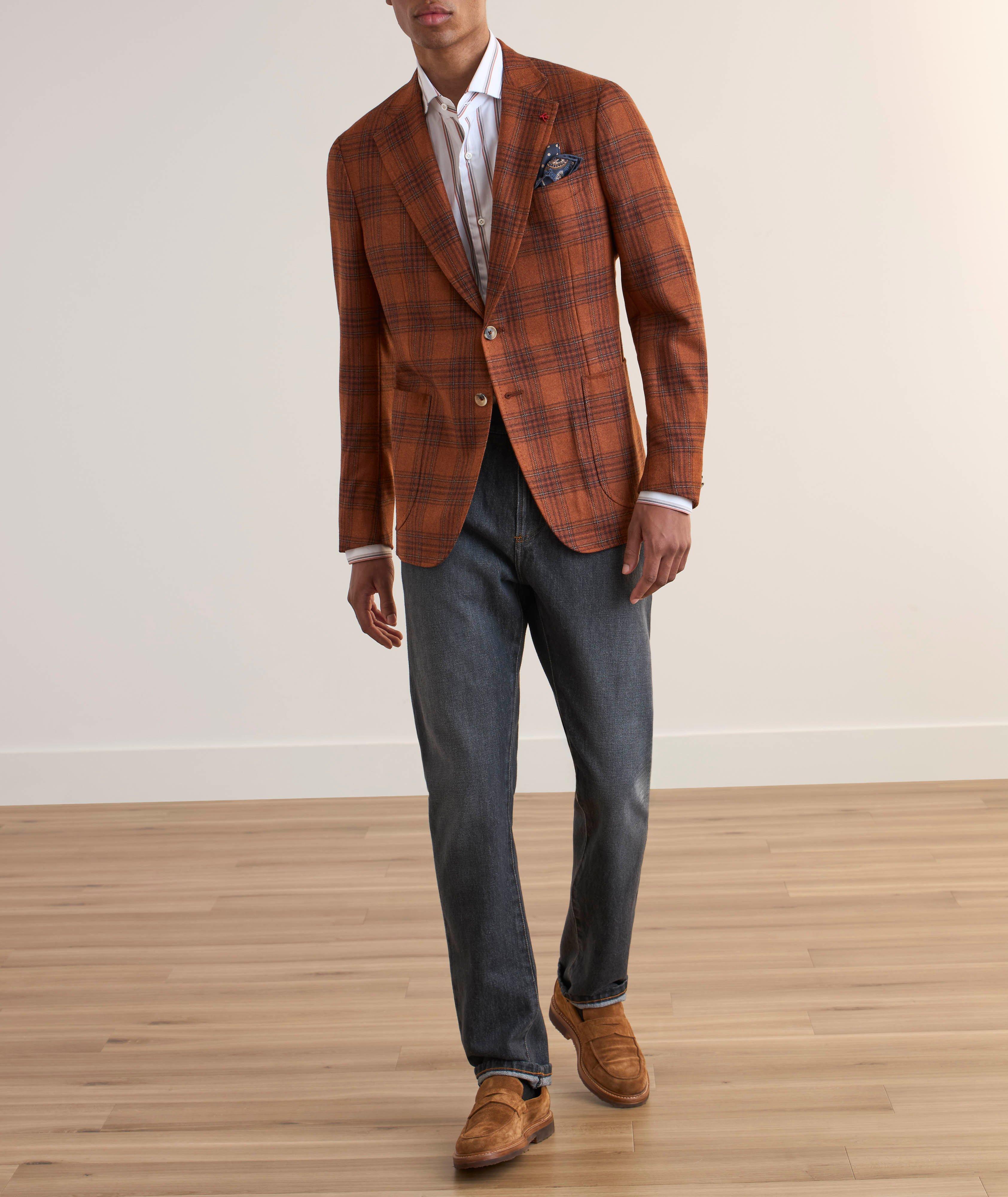 Chemise habillée en coton à rayures image 5