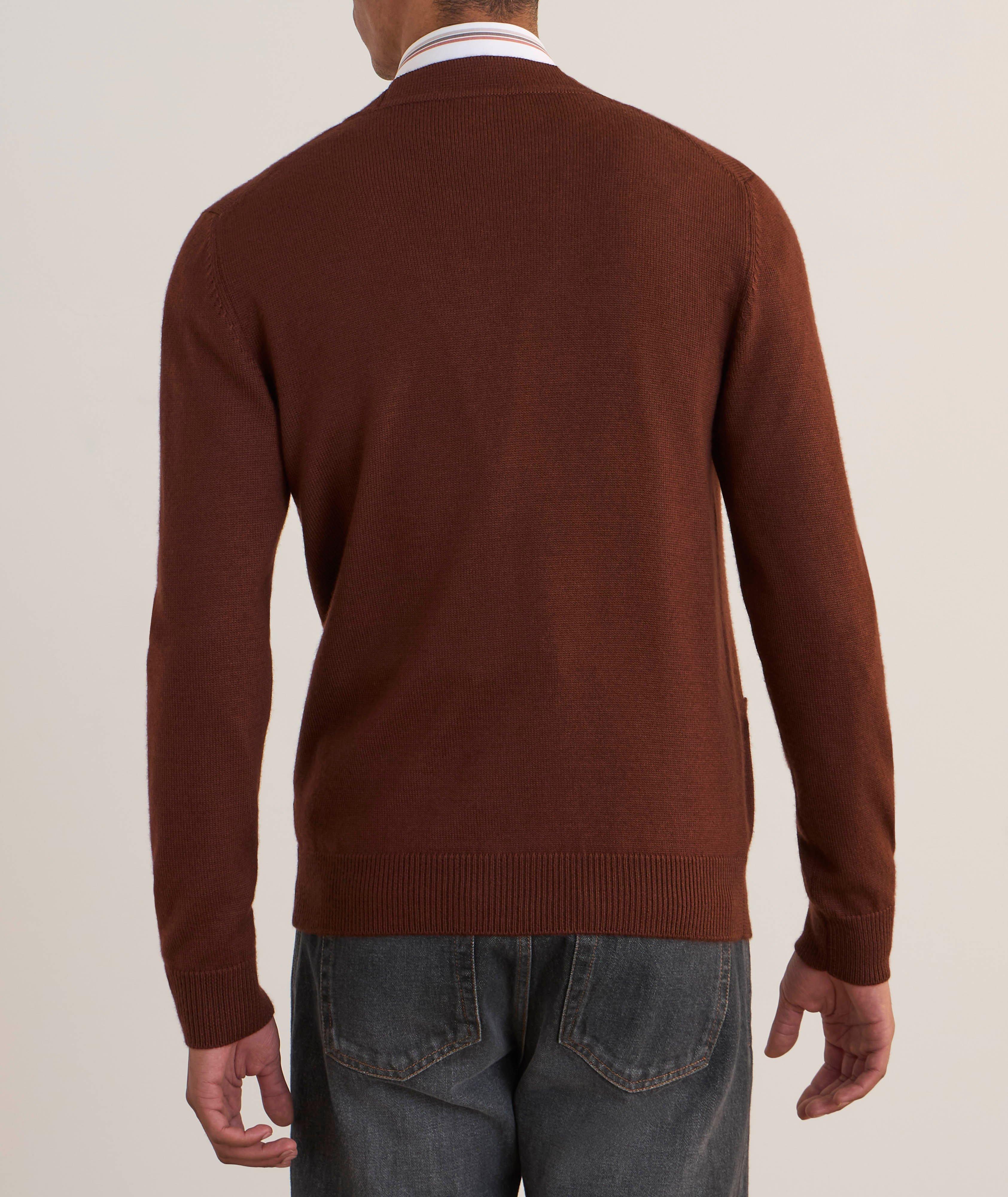 Cardigan en tricot de laine et de soie image 2