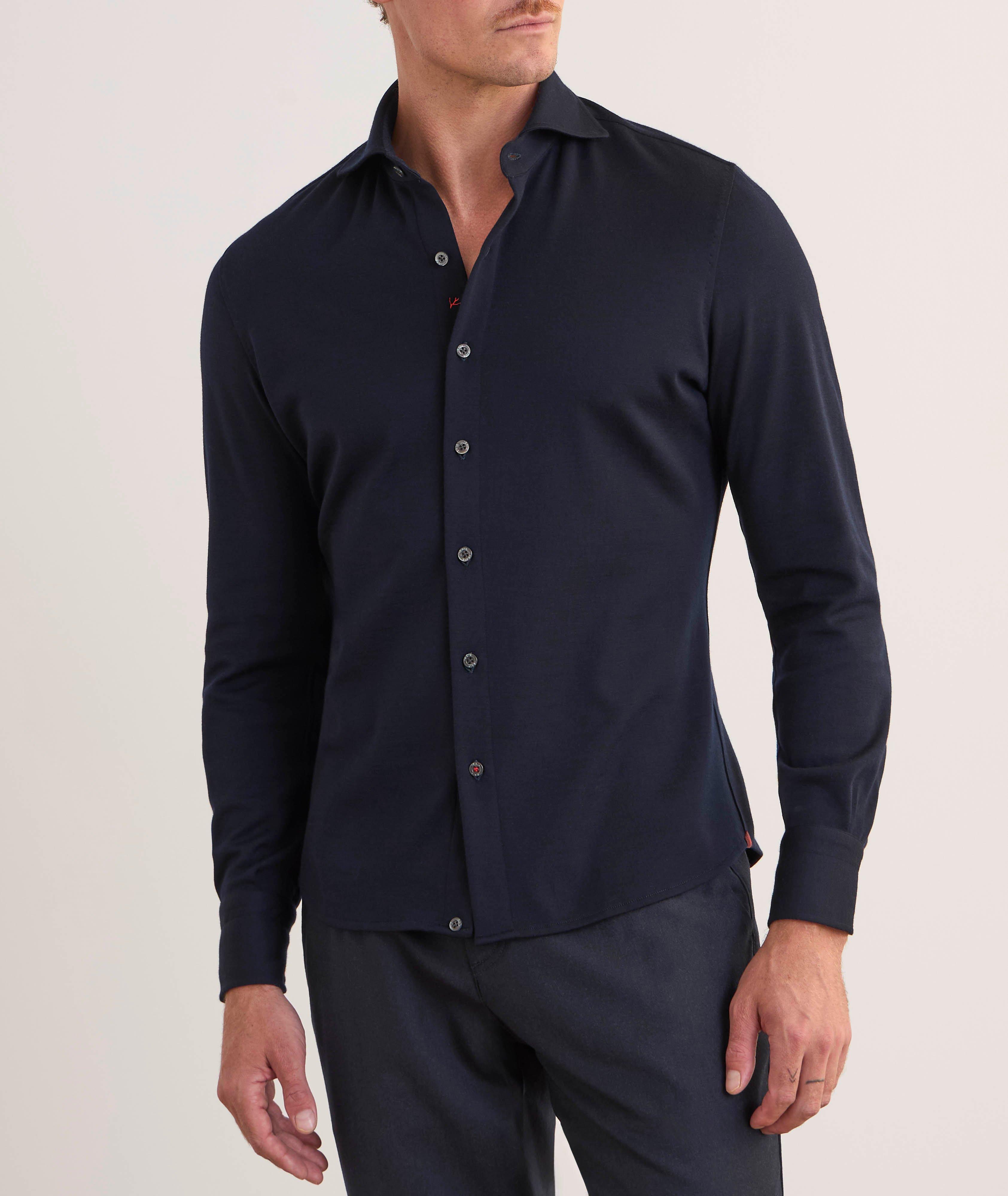 Chemise en lainage double face image 1