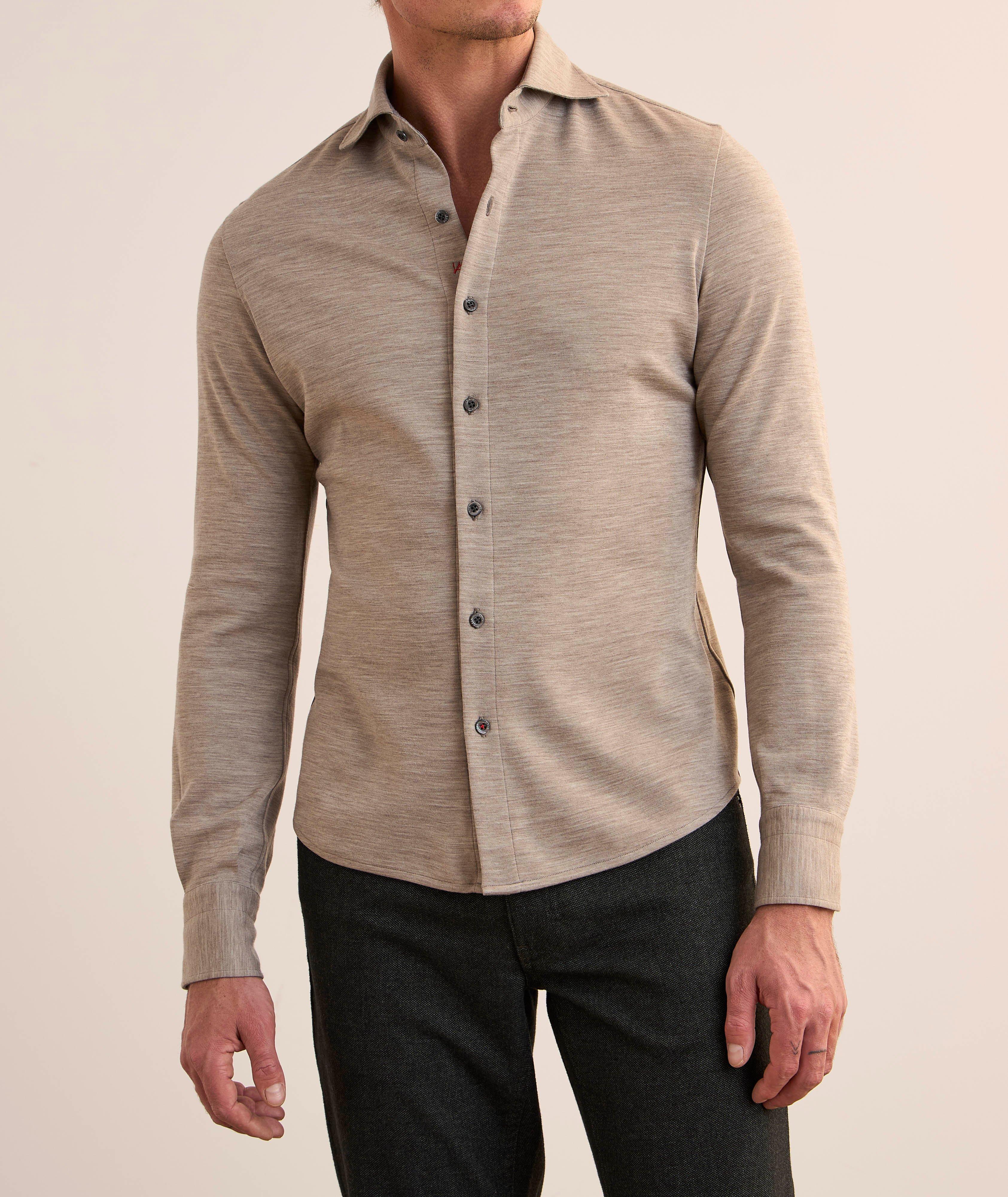 Double Face Wool-Blend Shirt image 1
