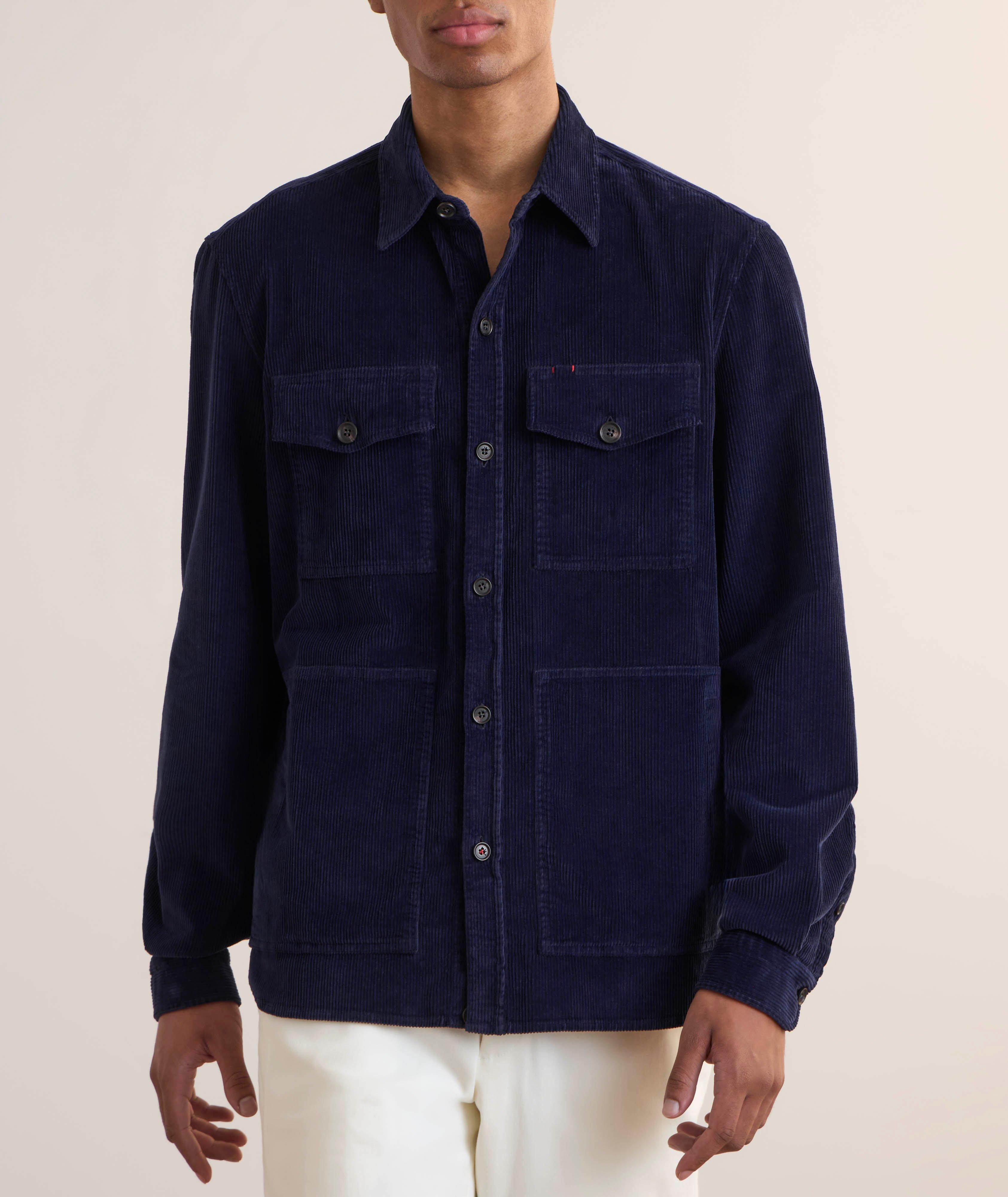 Corduroy Stretch-Cotton Overshirt image 1
