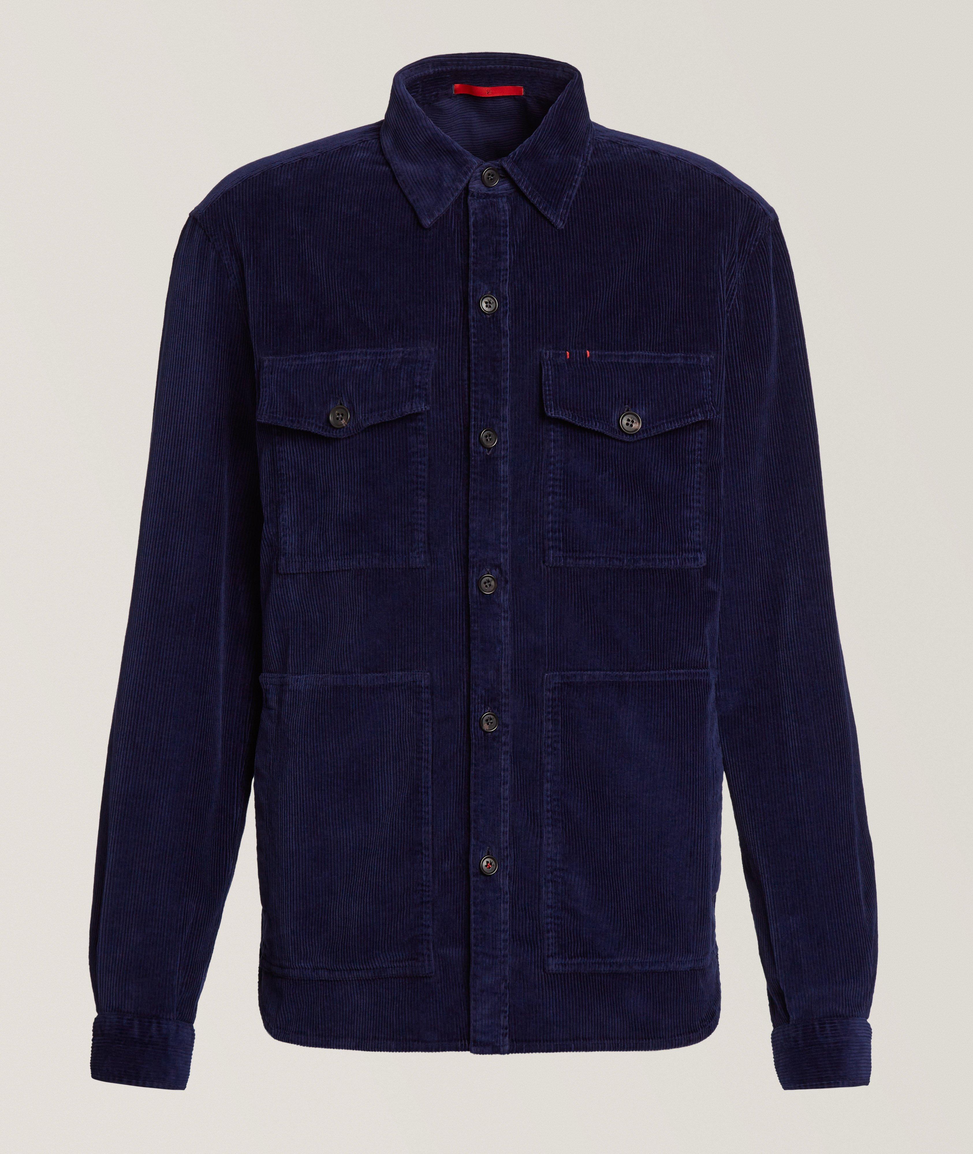 Corduroy Stretch-Cotton Overshirt image 0