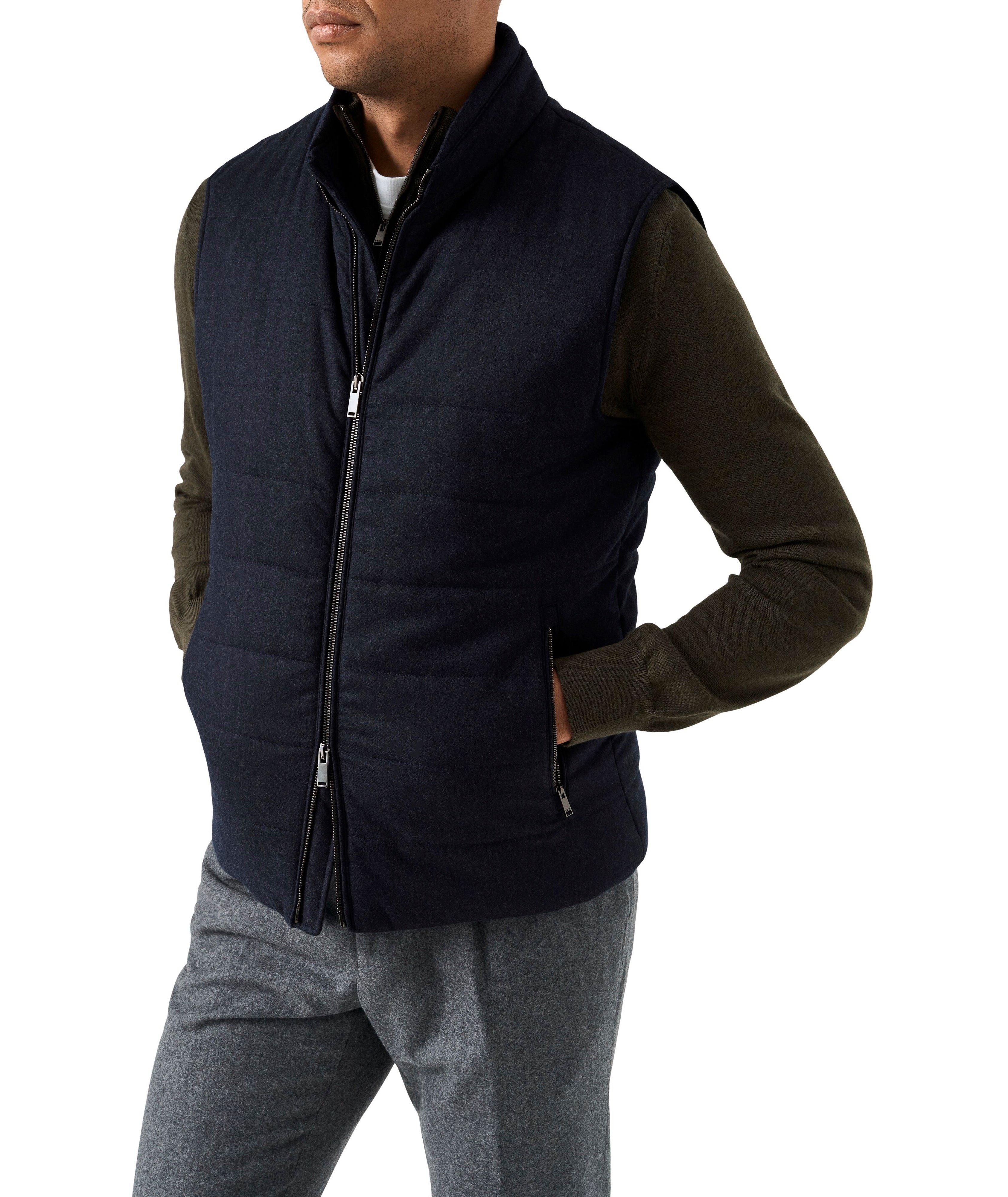 Gilet rembourré en laine image 2