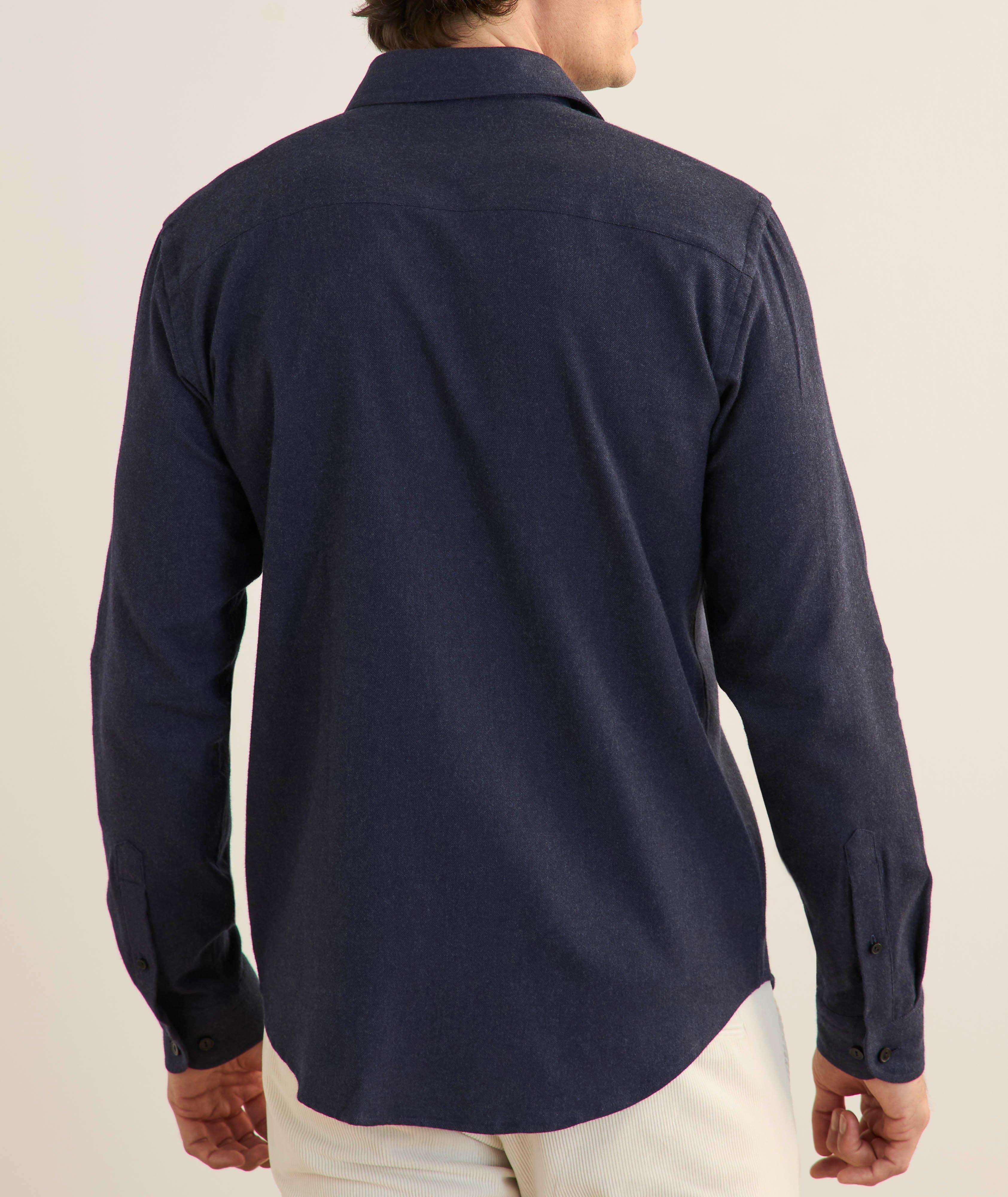 Chemise en flanelle unie image 3