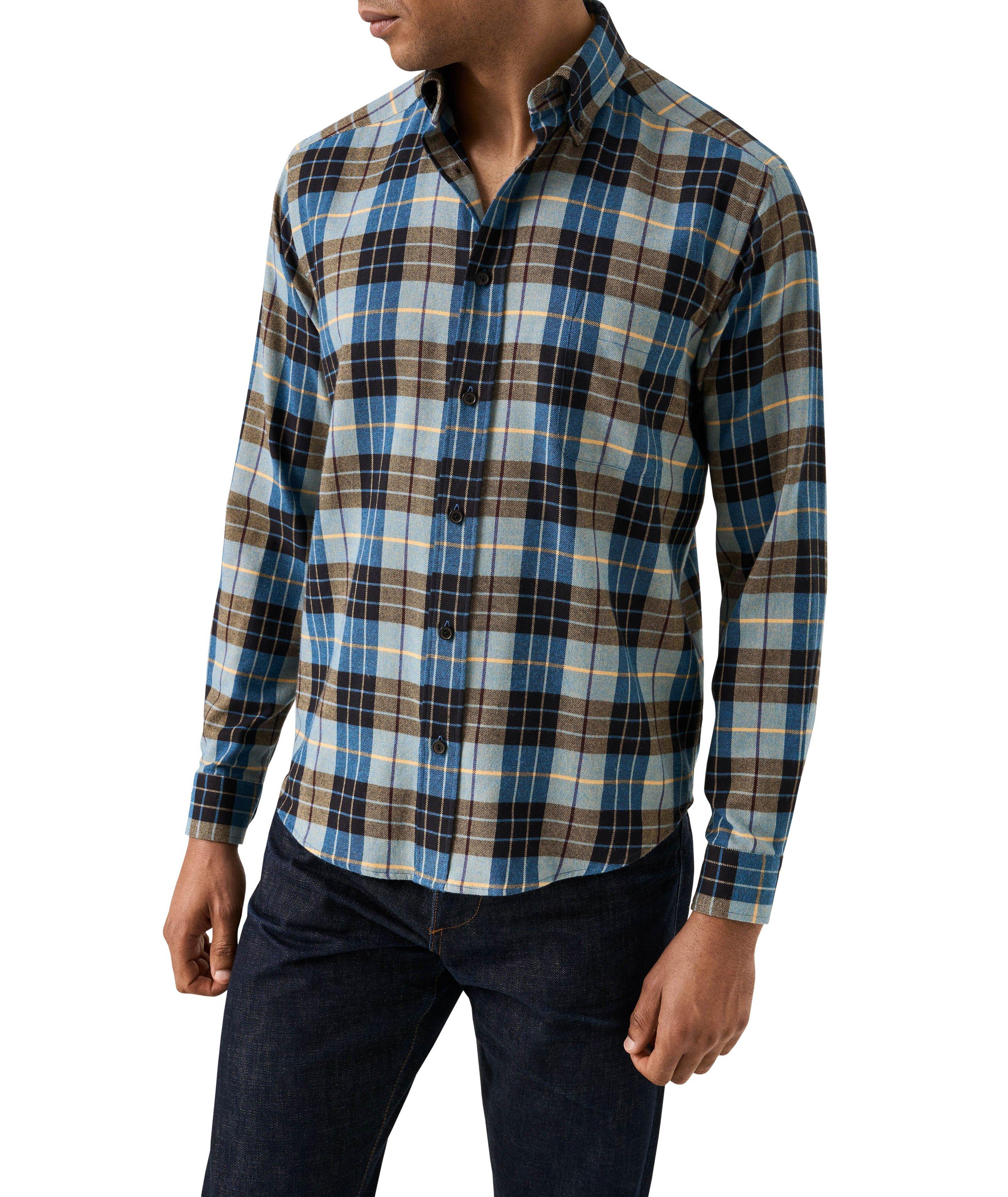Chemise en flanelle à carreaux image 2