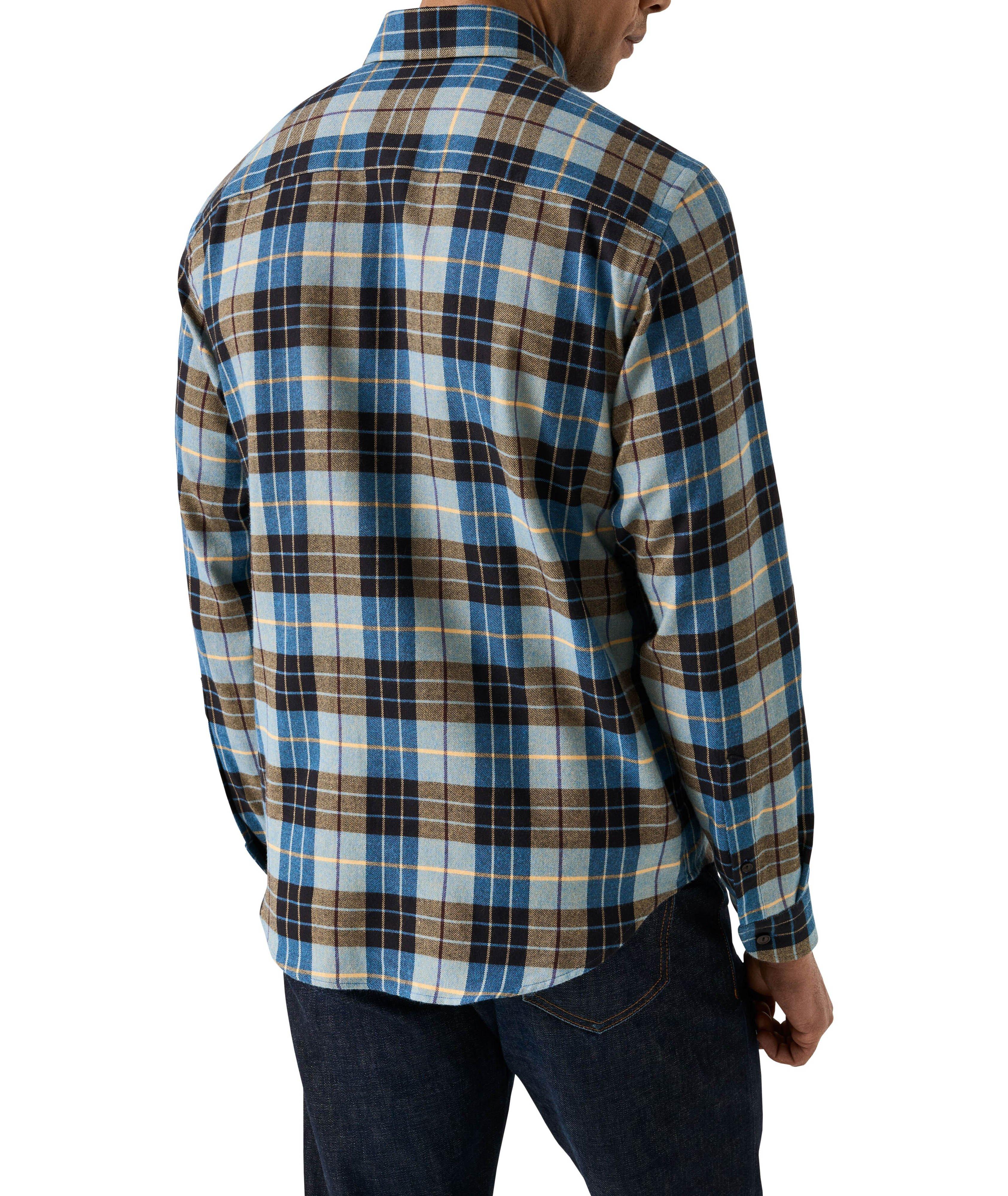 Chemise en flanelle à carreaux image 3