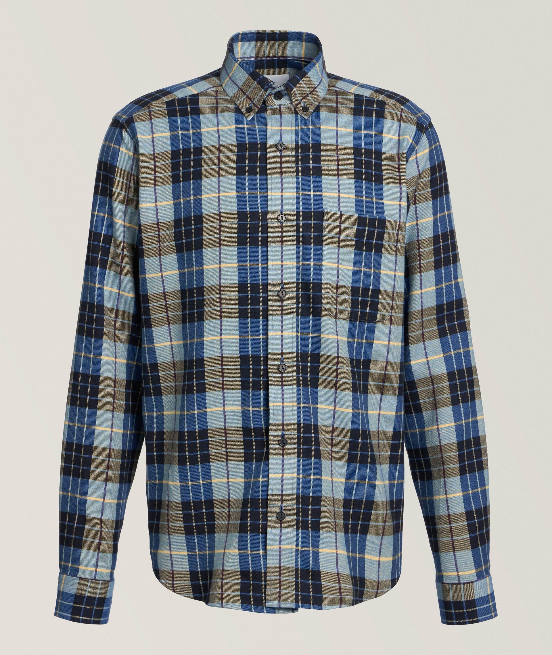 Plaid Check Flannel Shirt image 0