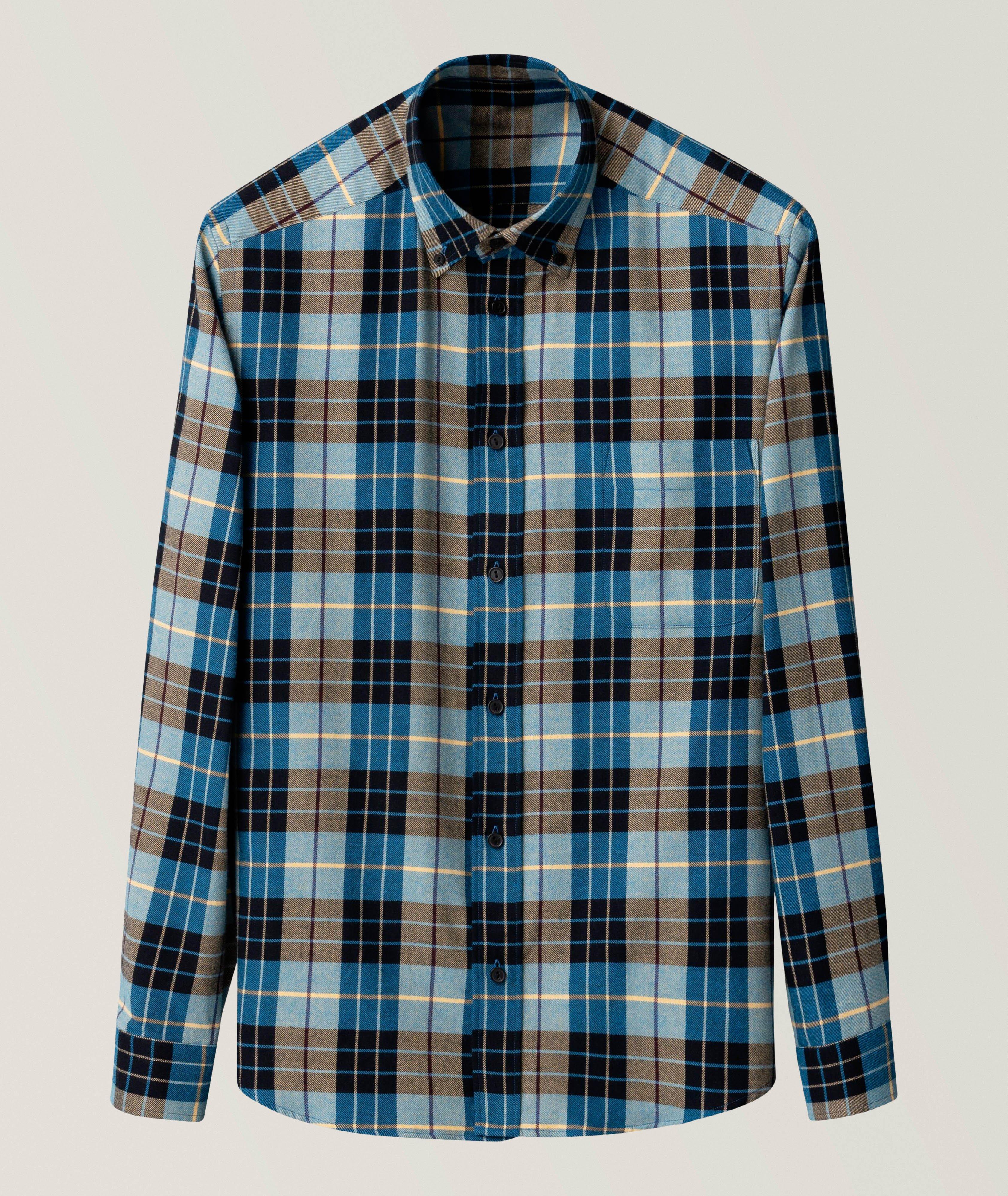 Chemise en flanelle à carreaux image 0