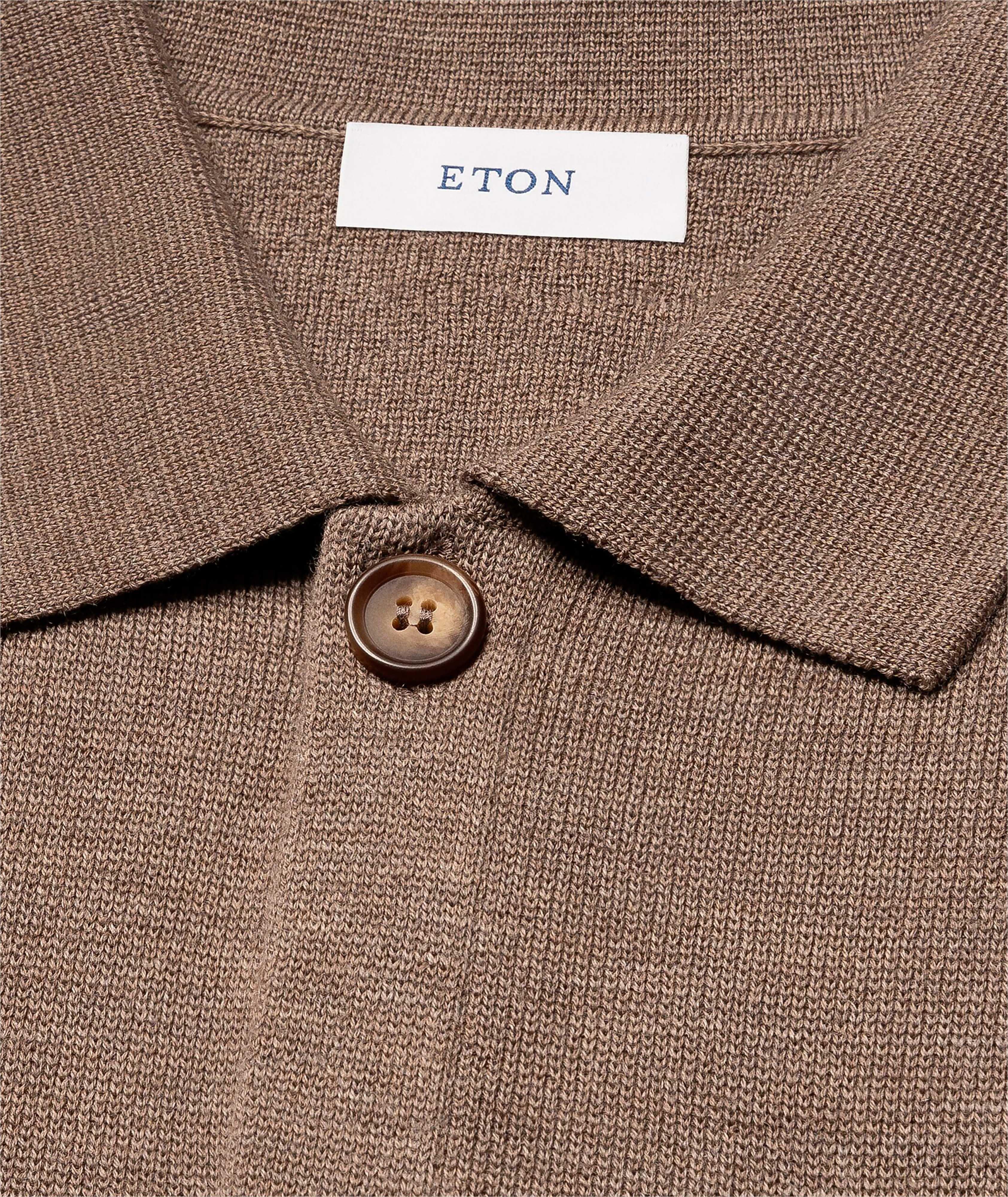 Merino Wool Milano Stitch Overshirt image 1