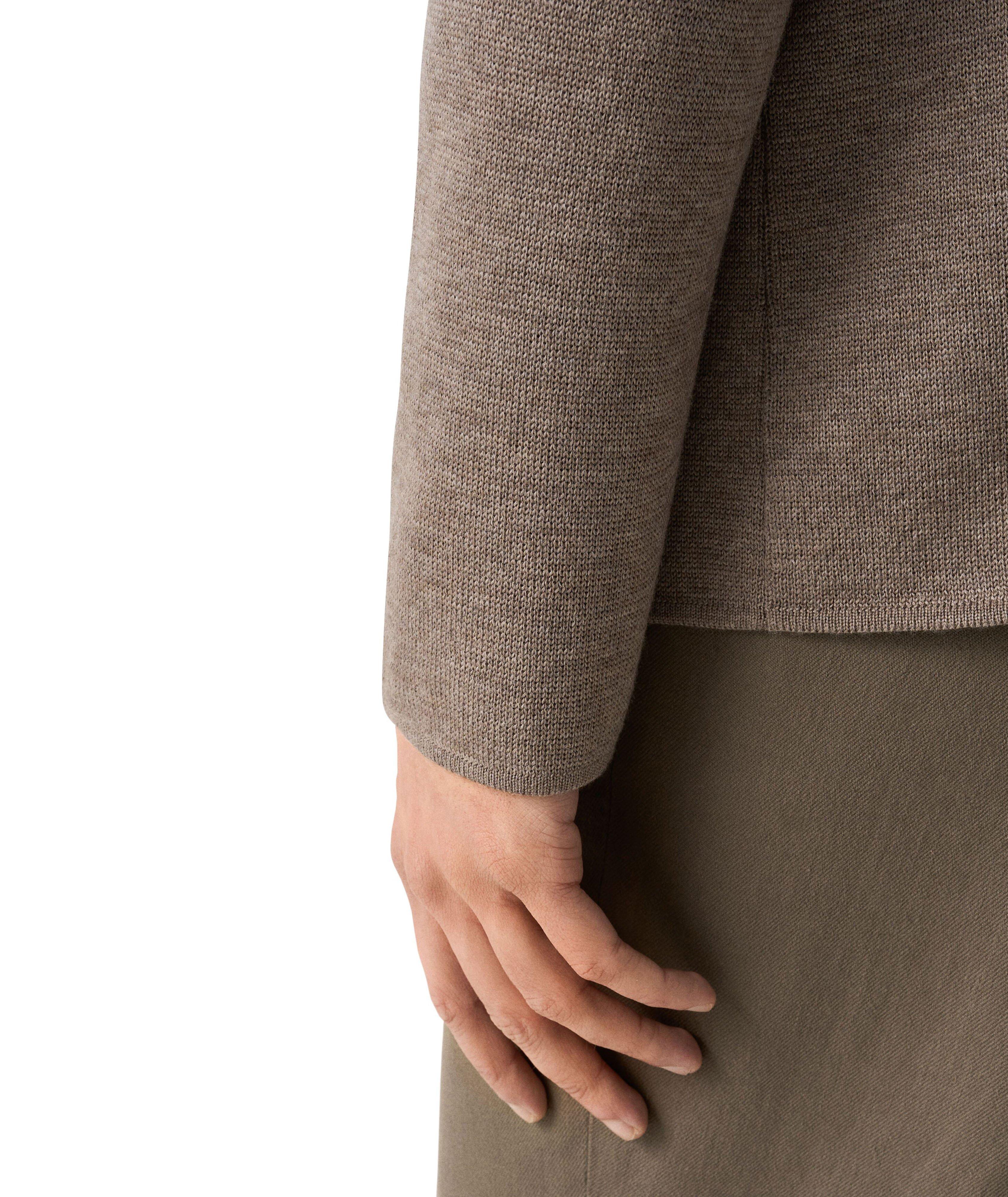 Merino Wool Milano Stitch Overshirt image 5