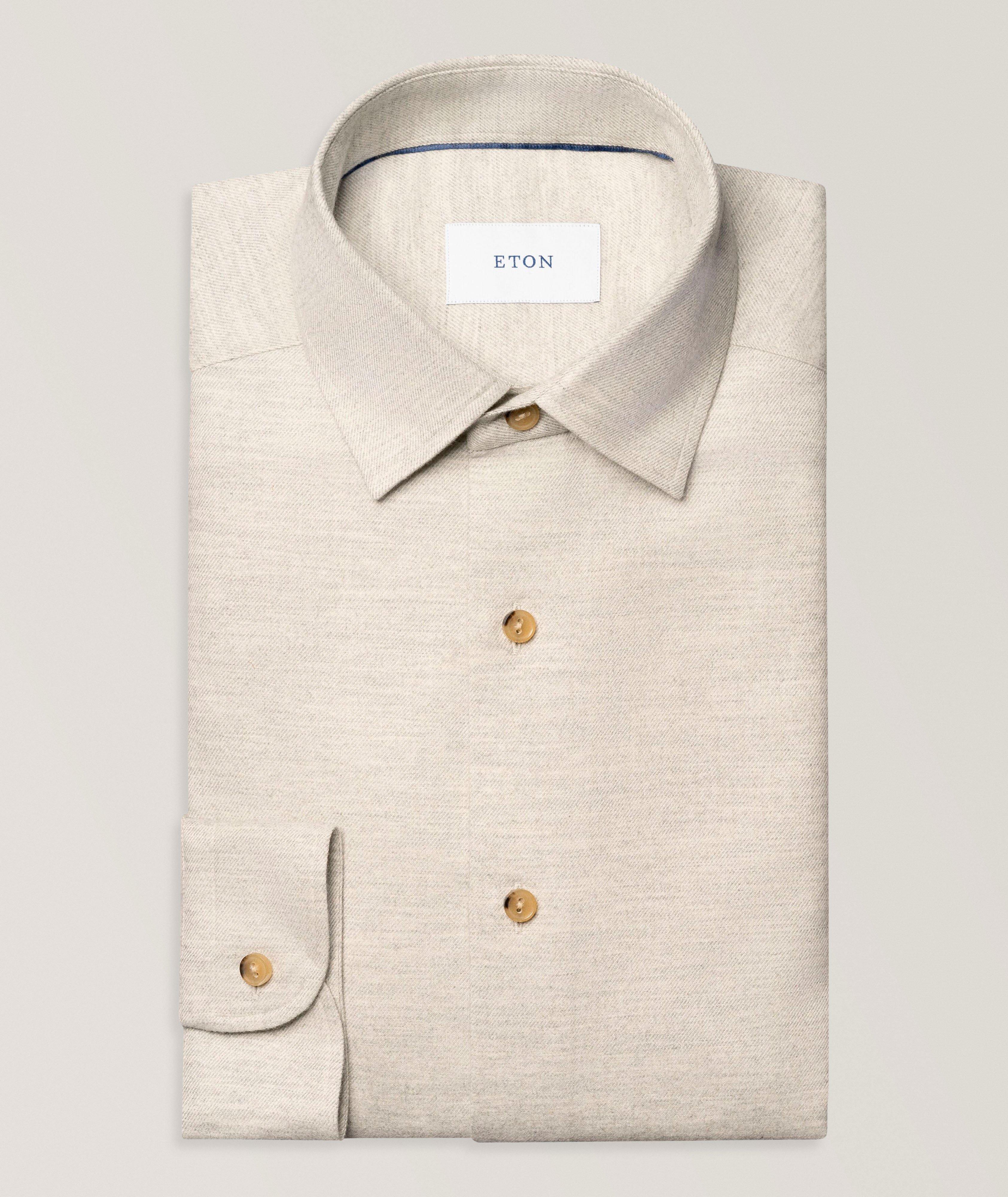 Chemise en flanelle unie image 1