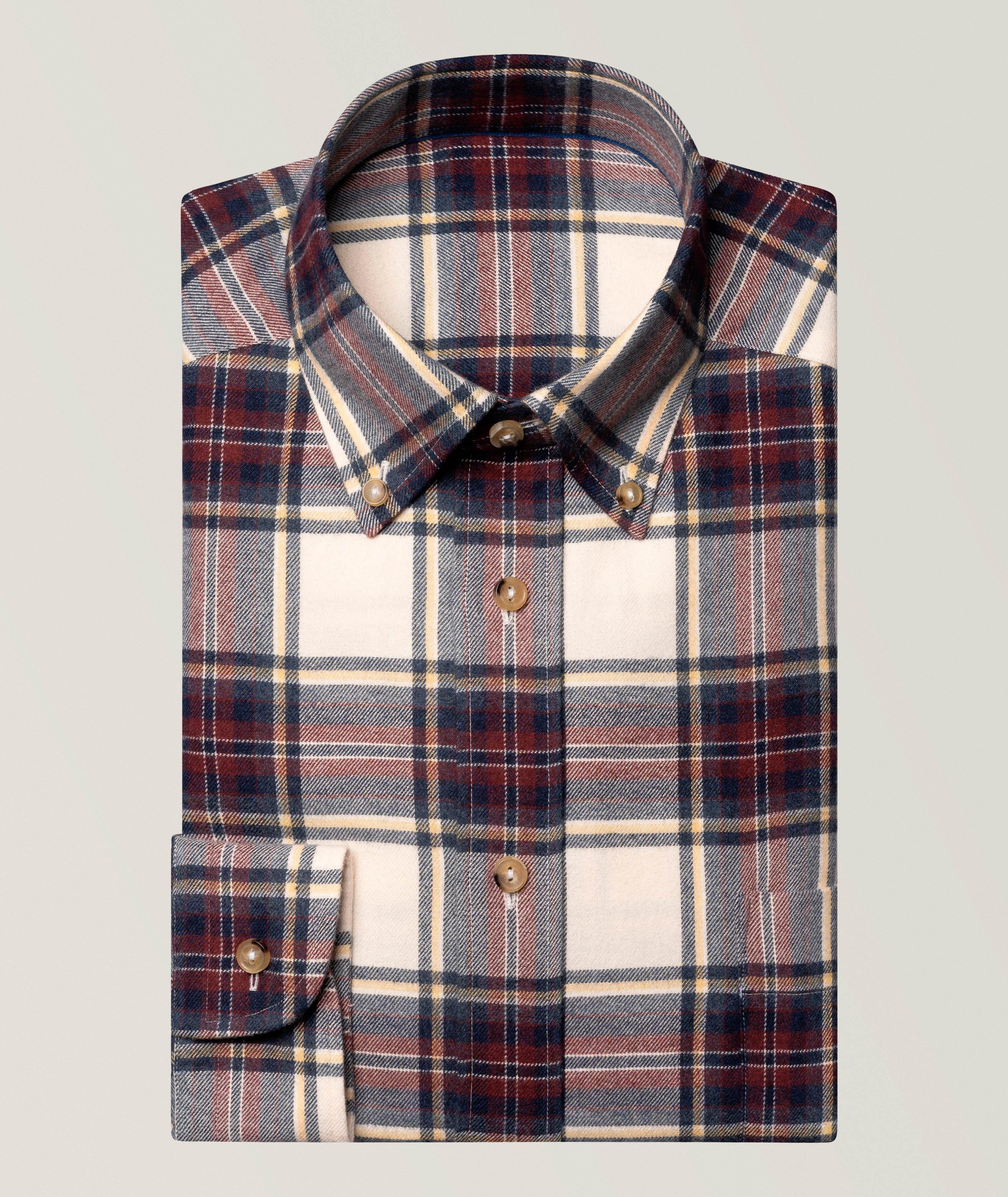 Plaid Check Flannel Shirt image 1