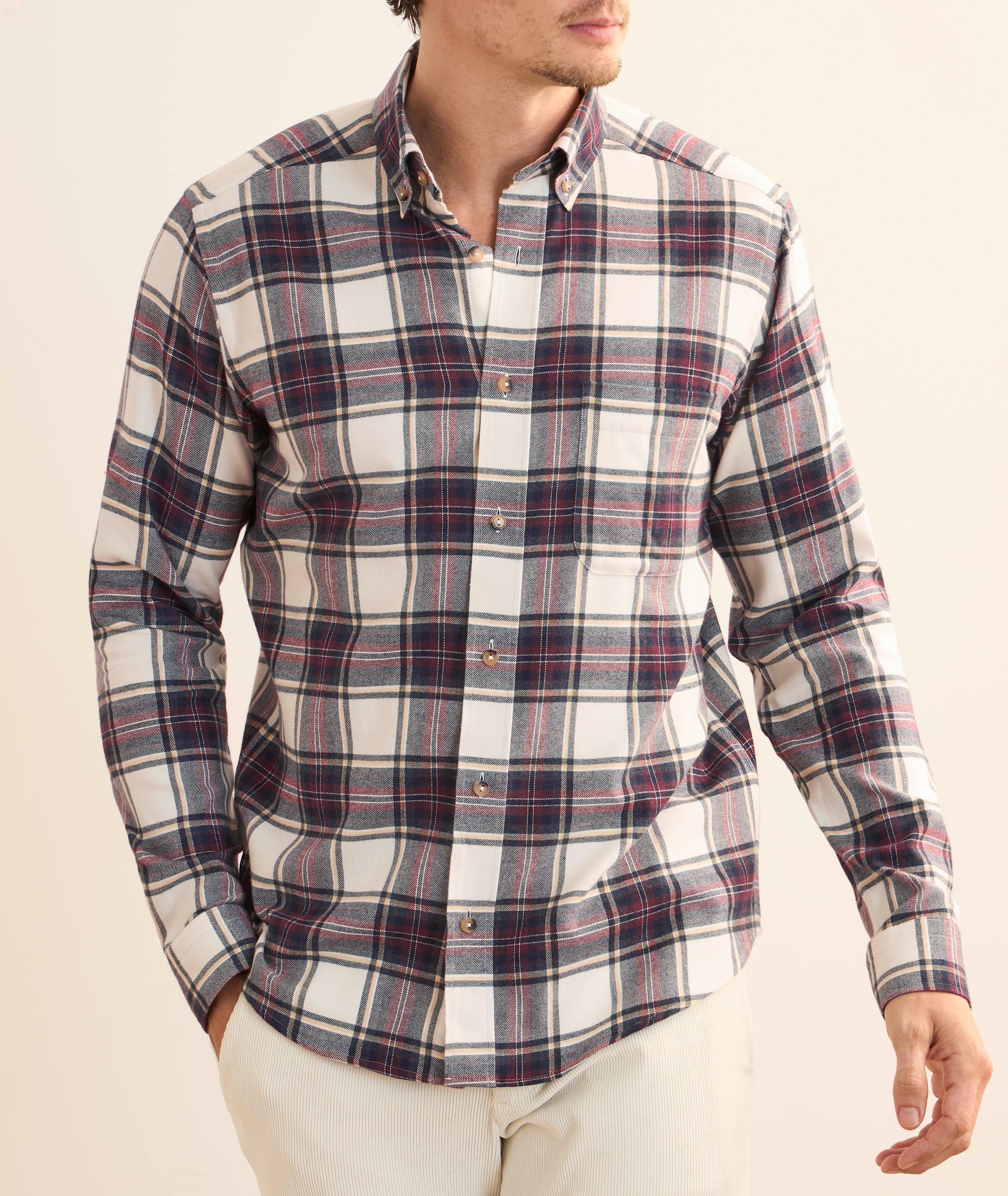 Chemise en flanelle à carreaux image 2